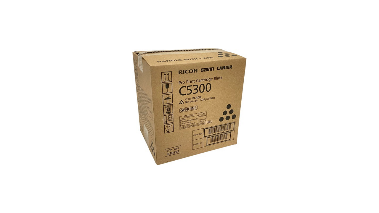 Ricoh 828597 (Pro C5300s) Black Toner Cartridge