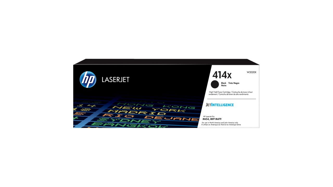 HP W2020X (414X) Black High Yield Toner Cartridge