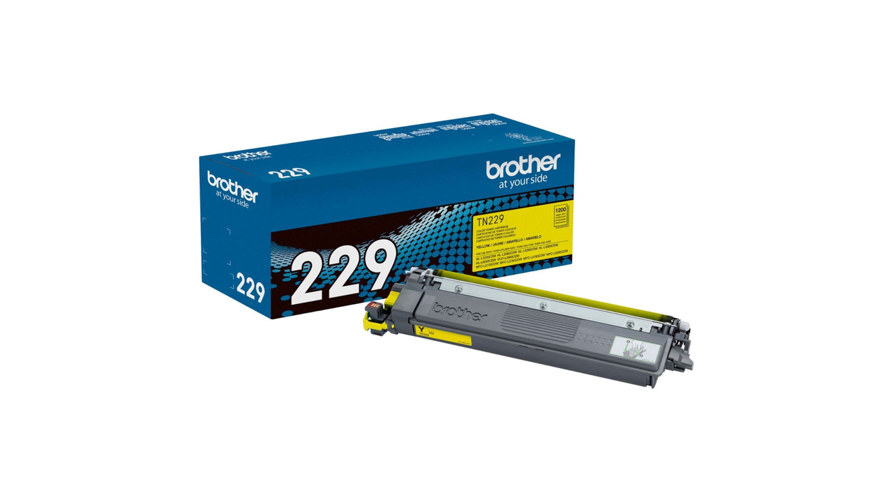 Brother TN229Y Standard Yield Yellow Toner Cartridge