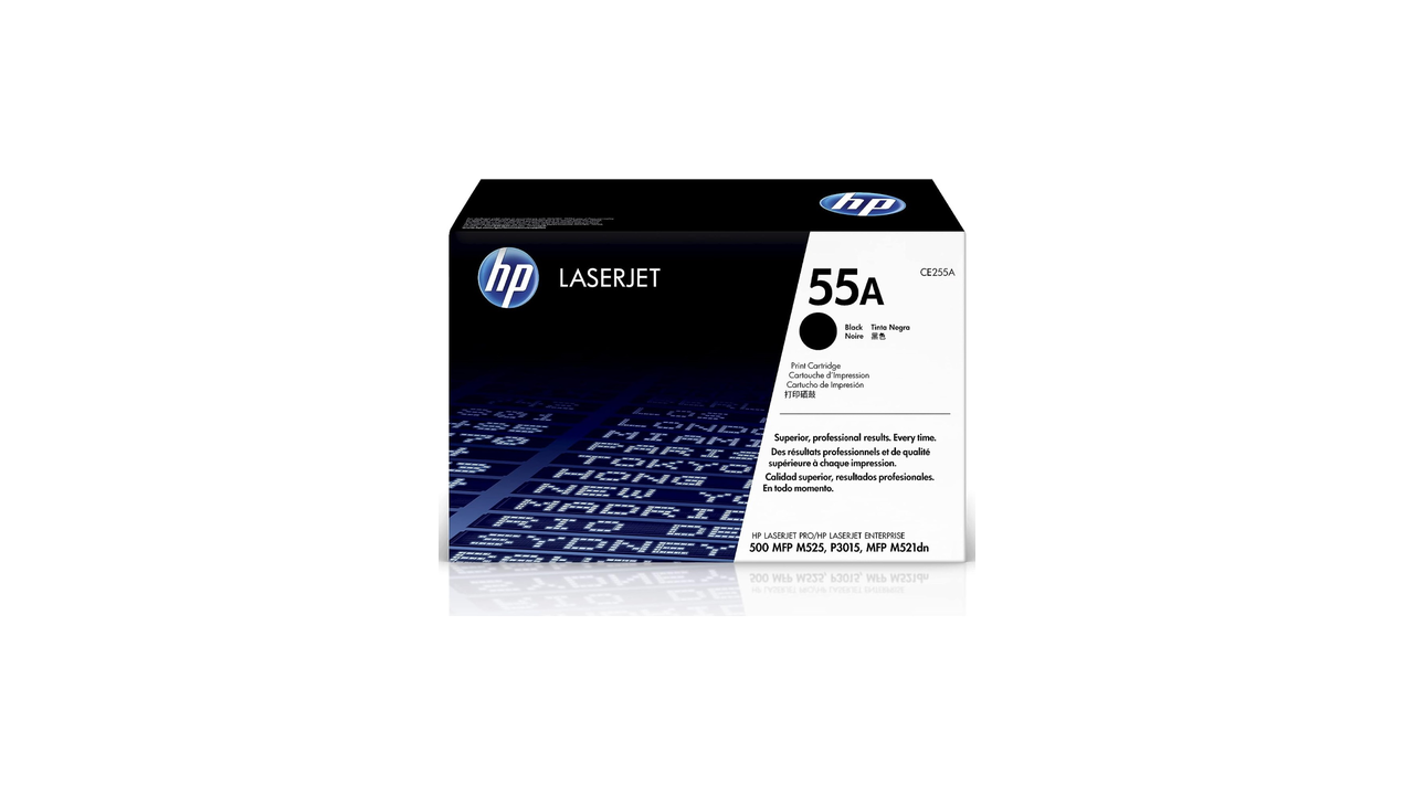 HP CE255A (55A) Black Toner Cartridge