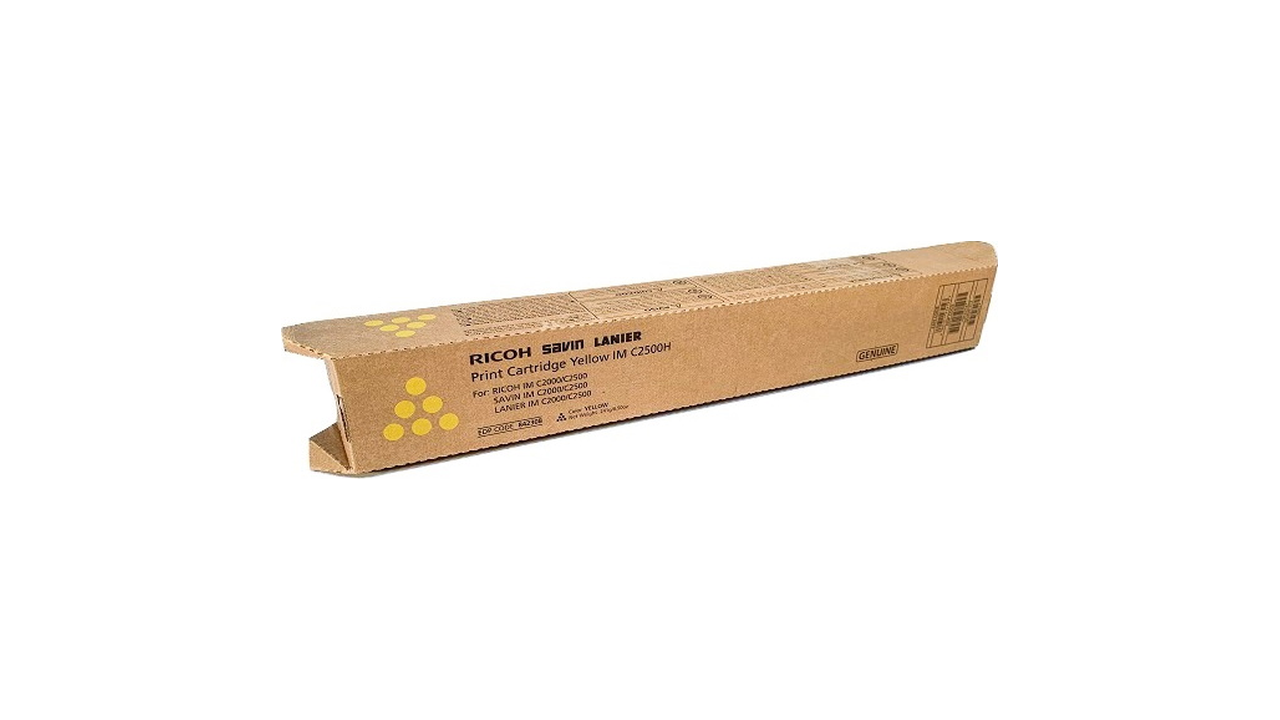 Ricoh 842308 (IM C2500H) Yellow High Yield Toner Cartridge
