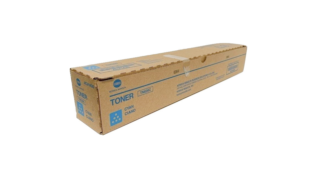 Konica Minolta ACV1430 (TN626C) Cyan Toner Cartridge