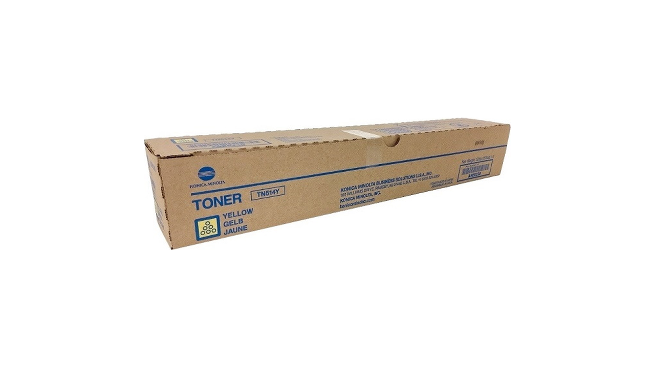 Konica Minolta TN514Y / A9E8230 Yellow Toner Cartridge
