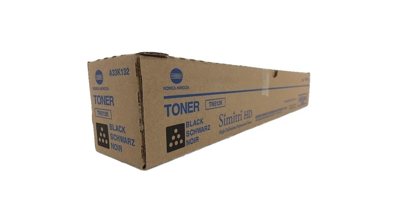 Konica Minolta TN512K / A33K132 Black Toner Cartridge