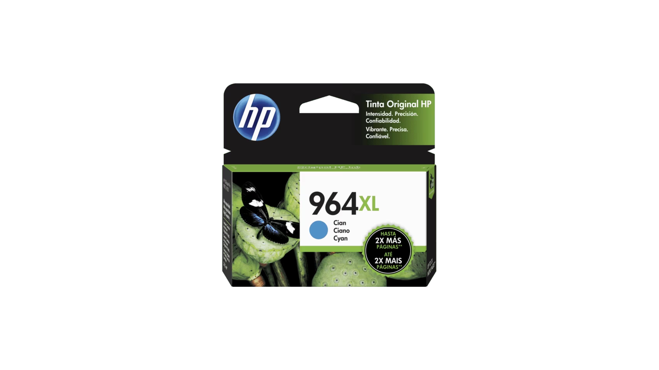 HP 3JA54AL (964XL) Cyan High Yield Ink Cartridge