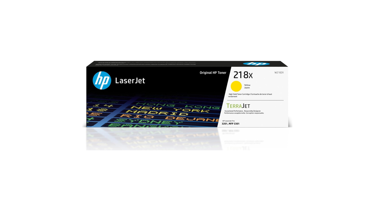 HP W2182X (218X) Yellow High Yield Toner Cartridge