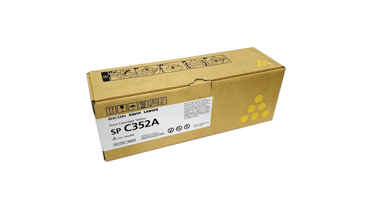 Ricoh 408214 (SP C352DN) Yellow Toner Cartridge