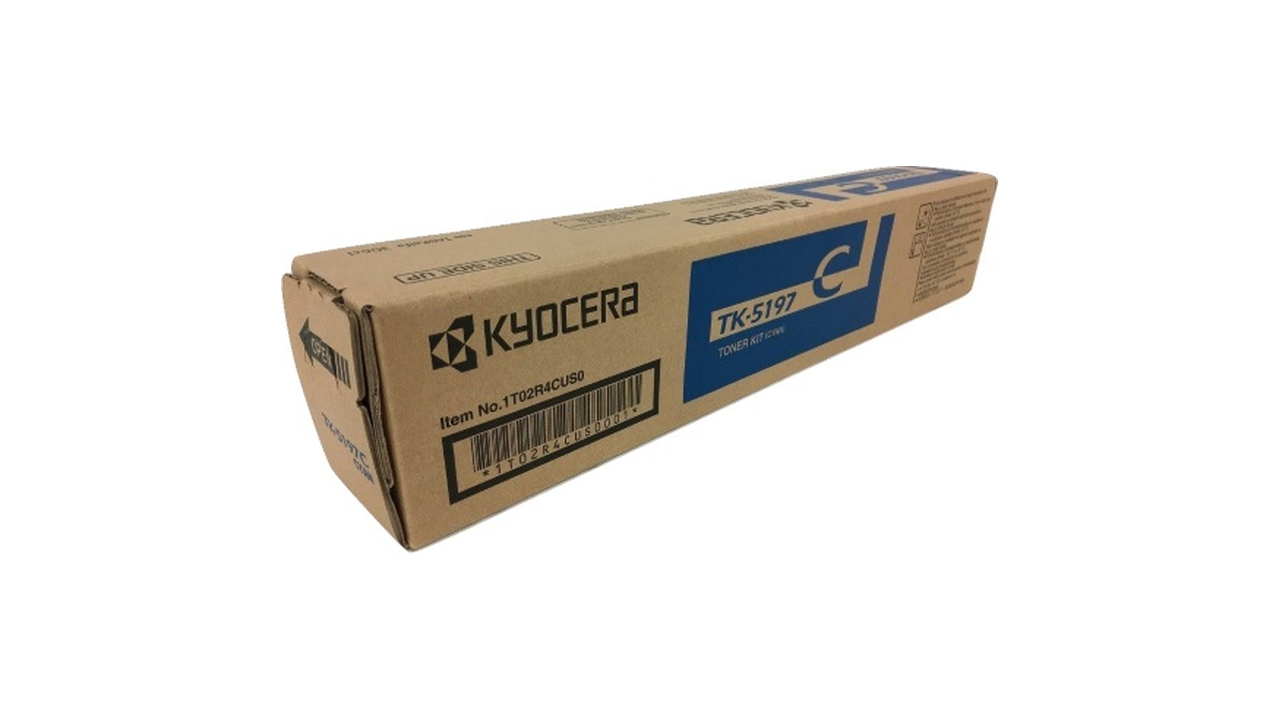 Kyocera TK-5197C / 1T02R4CUS0 Cyan Toner Cartridge