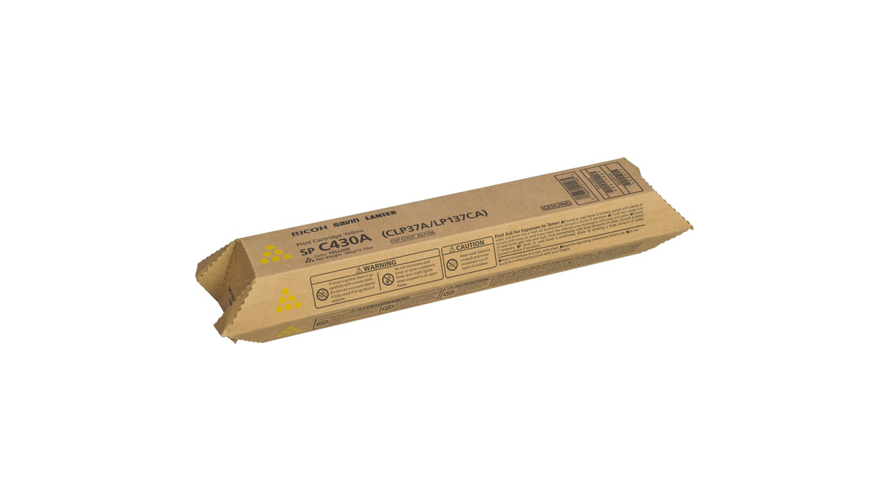 Ricoh 821106 / 821071 / 821302 (SP C430A) Yellow Toner Cartridge