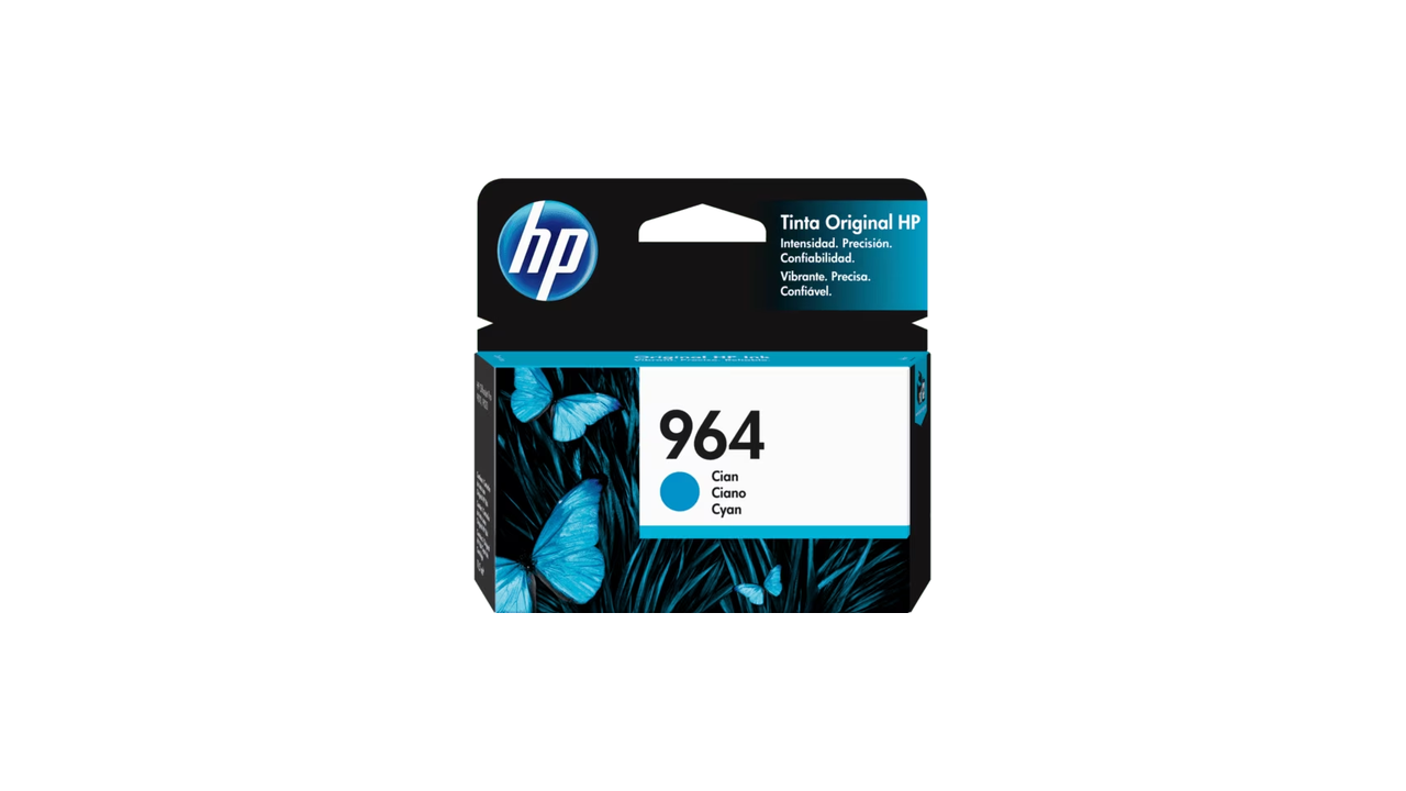 HP 3JA50AL (964) Cyan Ink Cartridge