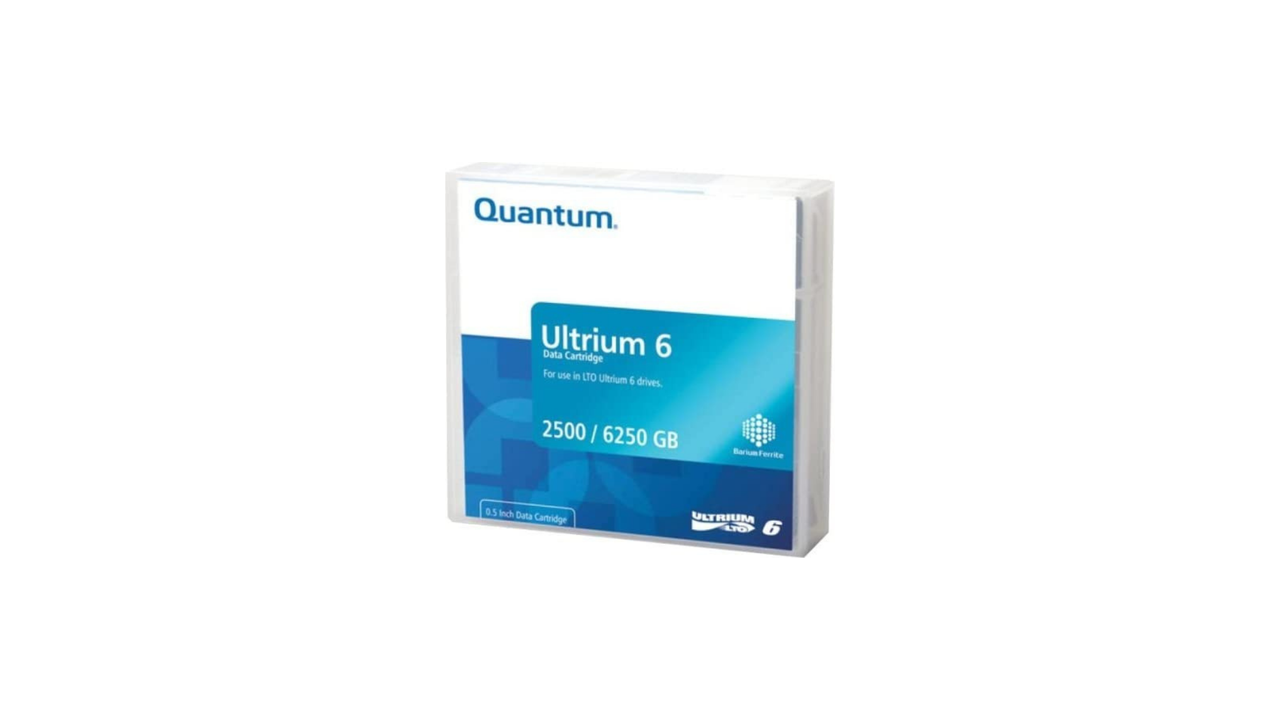 Quantum LTO Ultrium 6 Data Cartridge 2.5/6.25TB (MR-L6MQN-01)