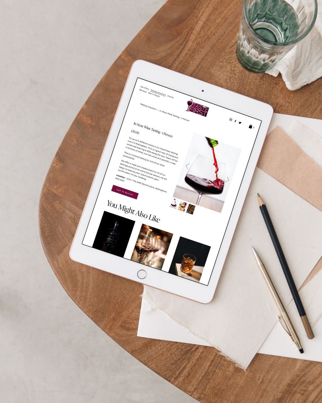 Transforming online shopping, one website at a time 💻🛍️ Let&rsquo;s create an e-commerce platform that drives sales for your business. 

Here is an e-commerce website we built and designed for @tastefirstuk 

#digitalmarketing #ecommercewebsite  #e