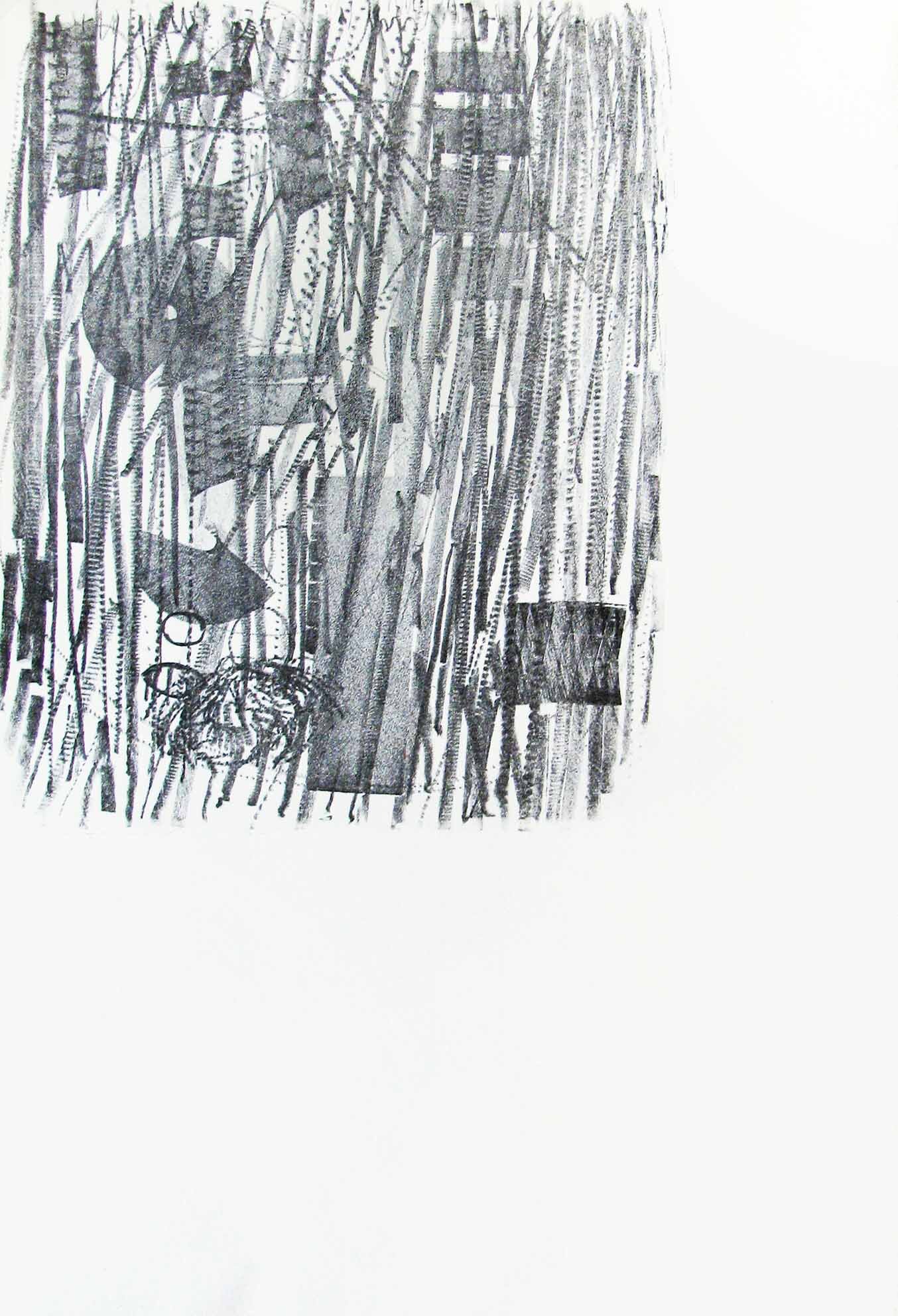  “Post-Meteo (1)”, 53,5 × 36,5 cm, Lithography, 2012 