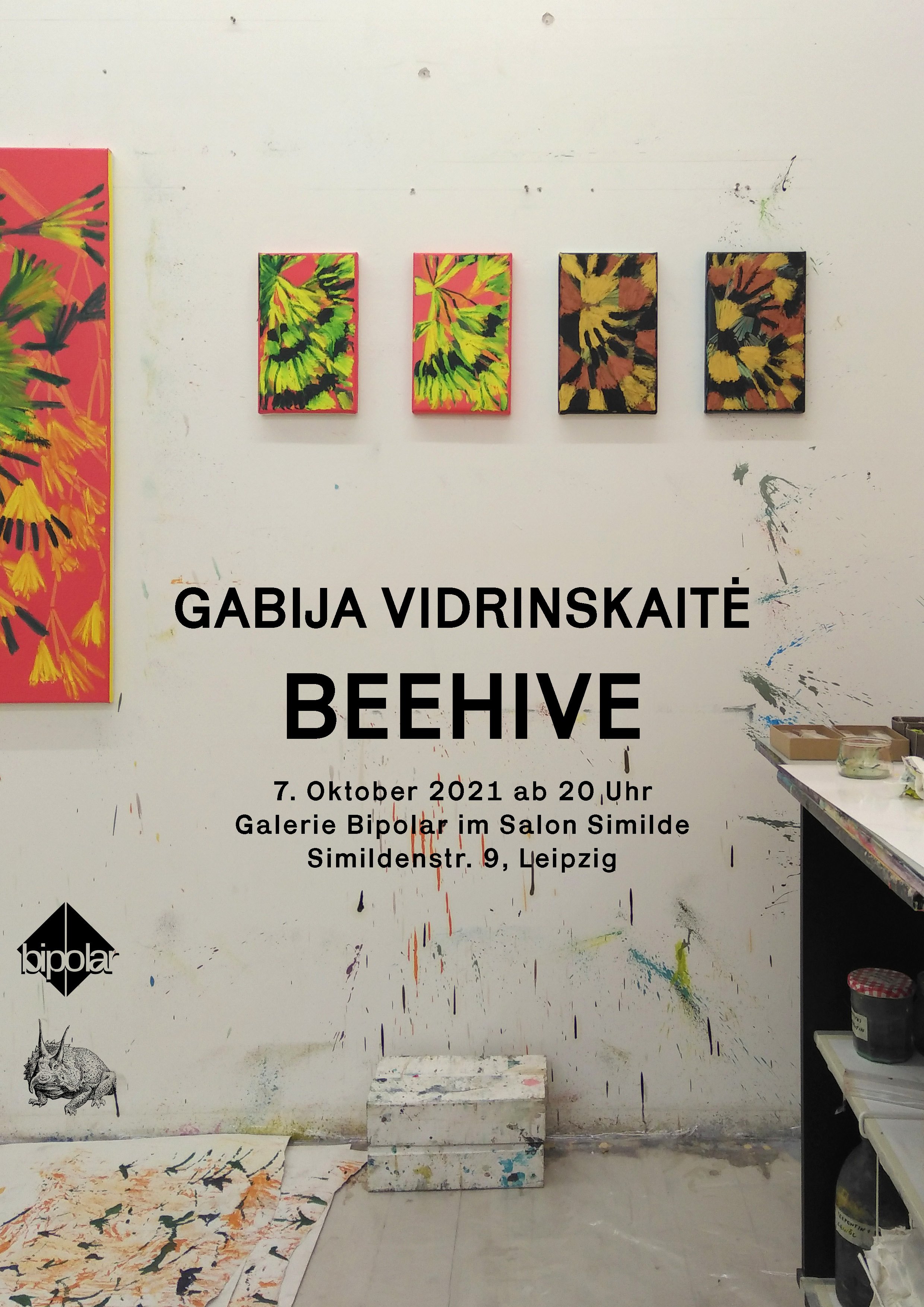  BEEHIVE  Galerie Bipolar im Salon Similde, Leipzig, DE  07.-14.10.2021 