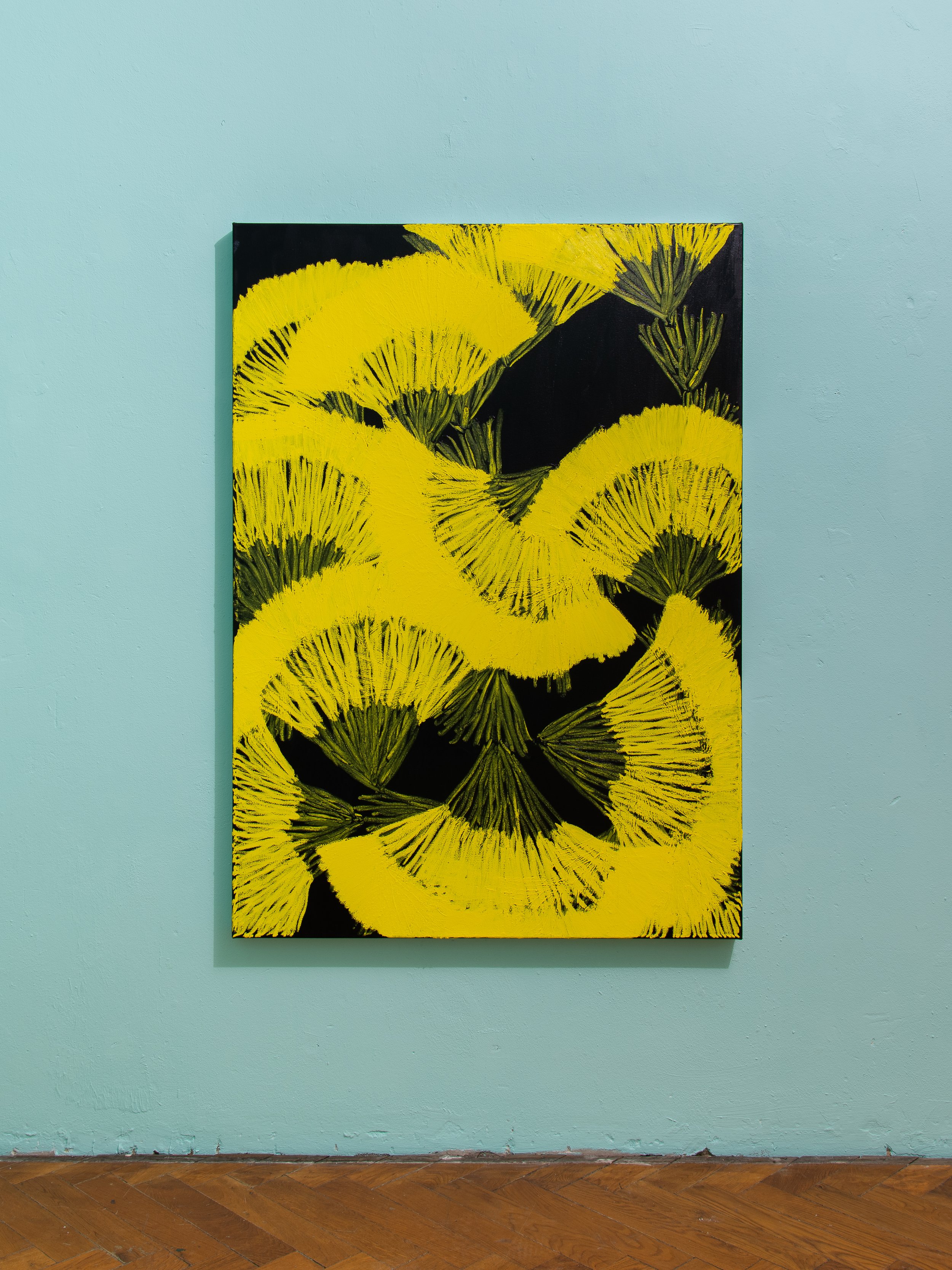  Gabija Vidrinskaitė, “Dandelion”  140 × 100 cm, Oil on Canvas, 2022 