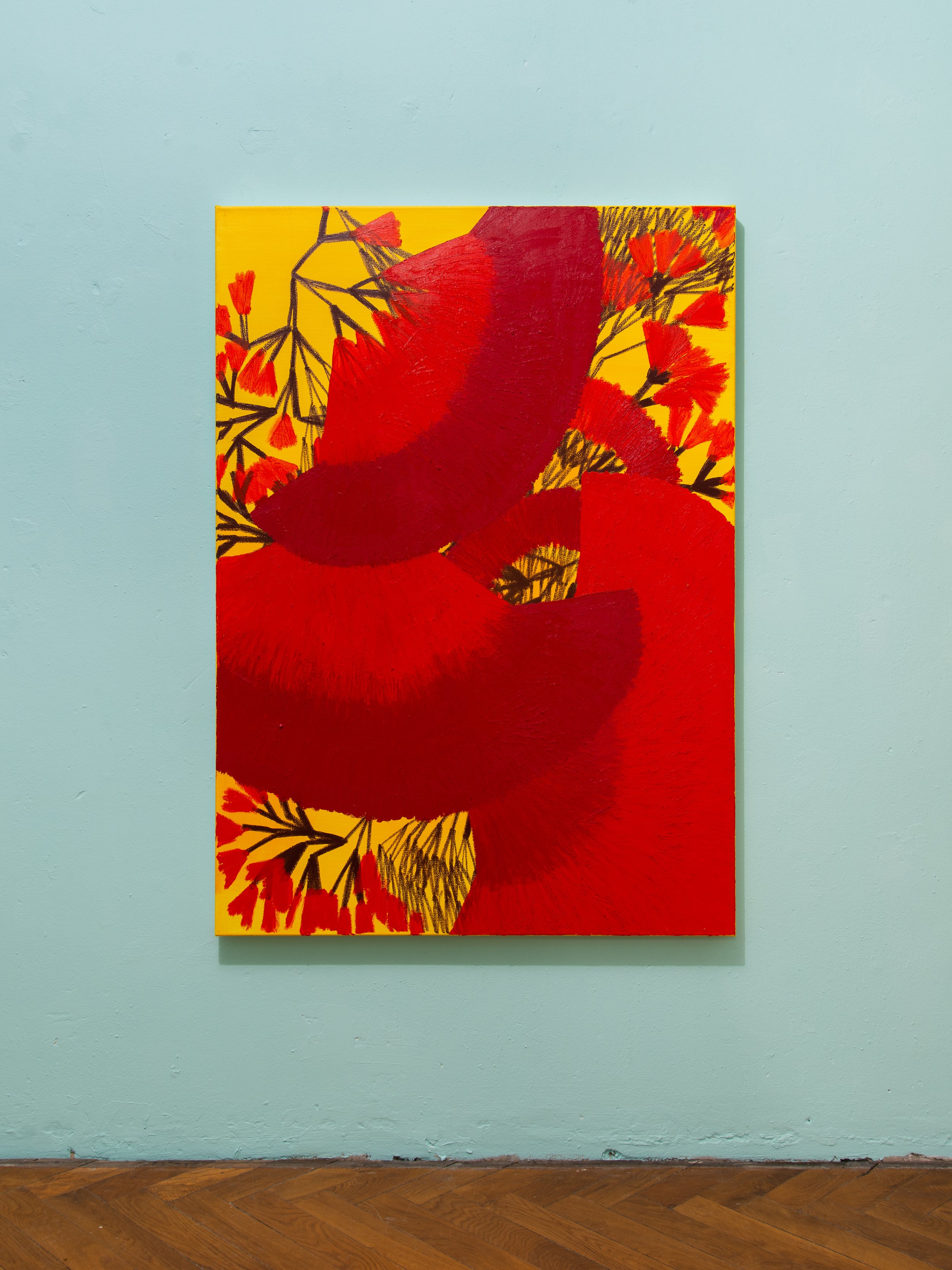  Gabija Vidrinskaitė, “Sorbus”  140 × 100 cm, Oil on Canvas, 2022 