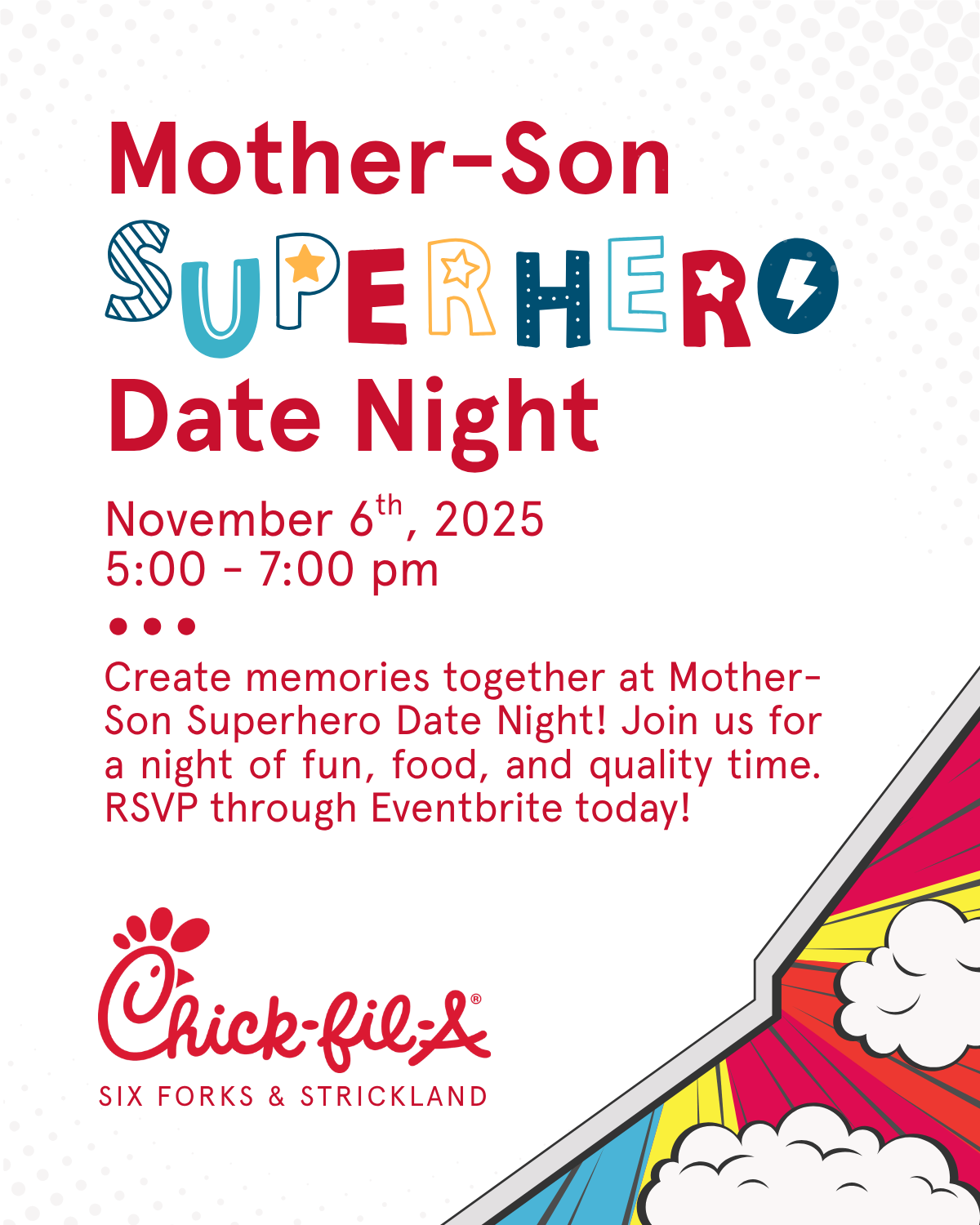 Mother - Son Date Night Ticket