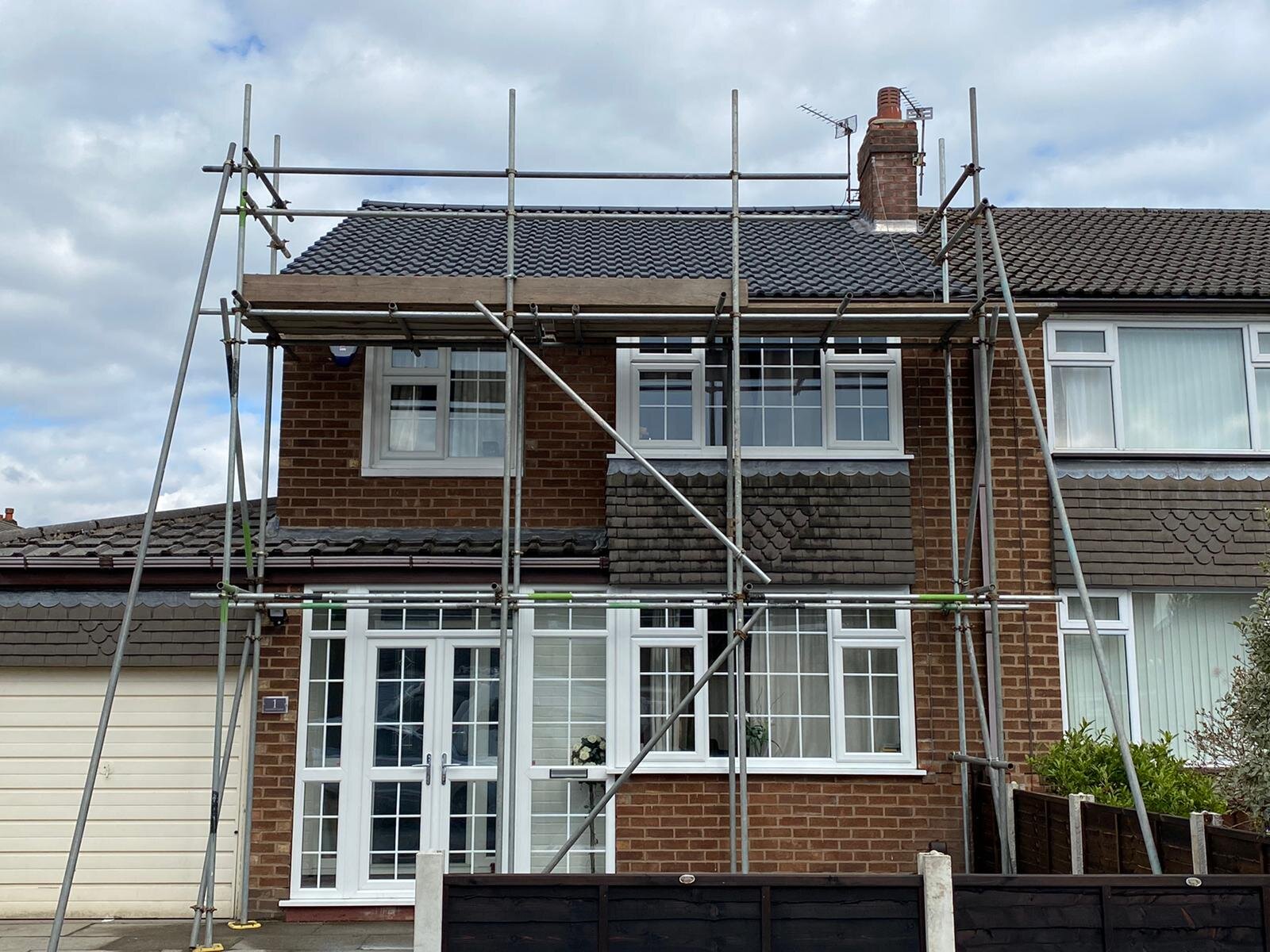 Re-roof of property in Denton