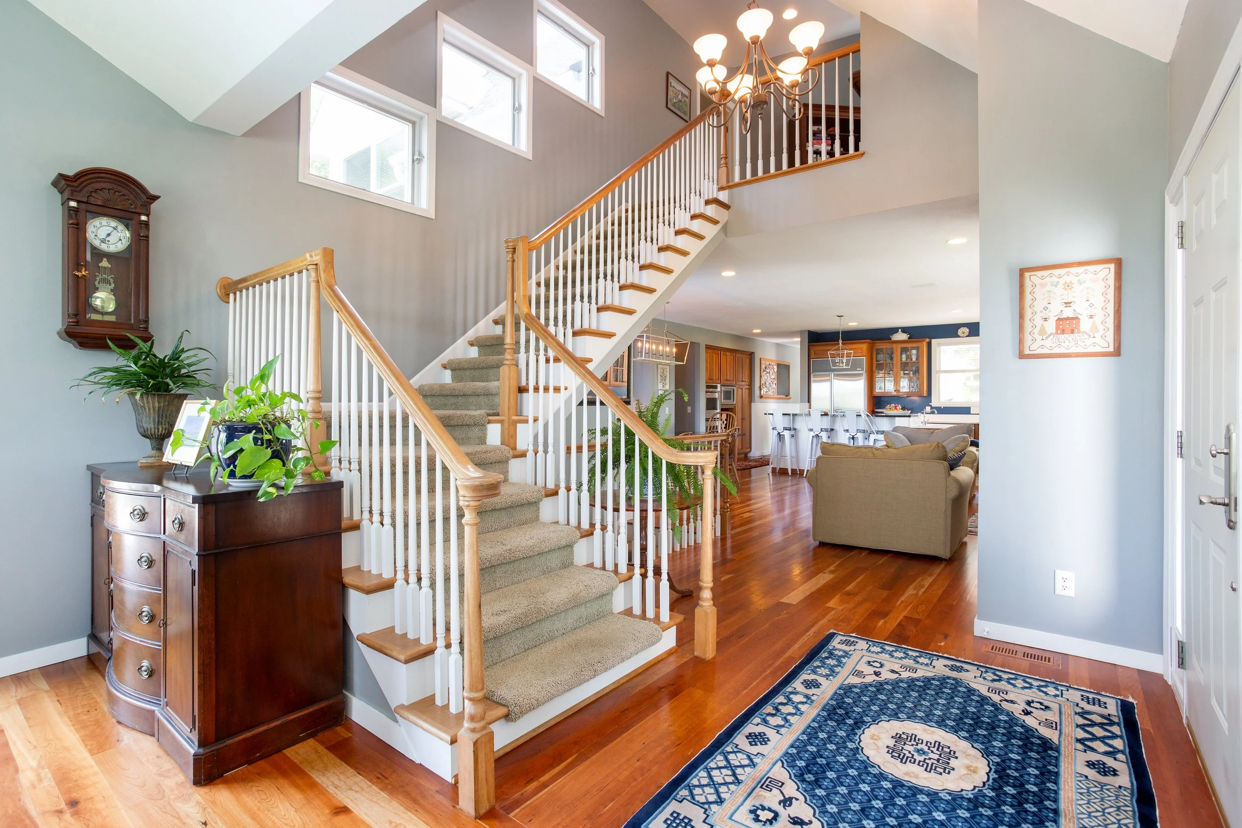 entryway and stairs home in hudson wi