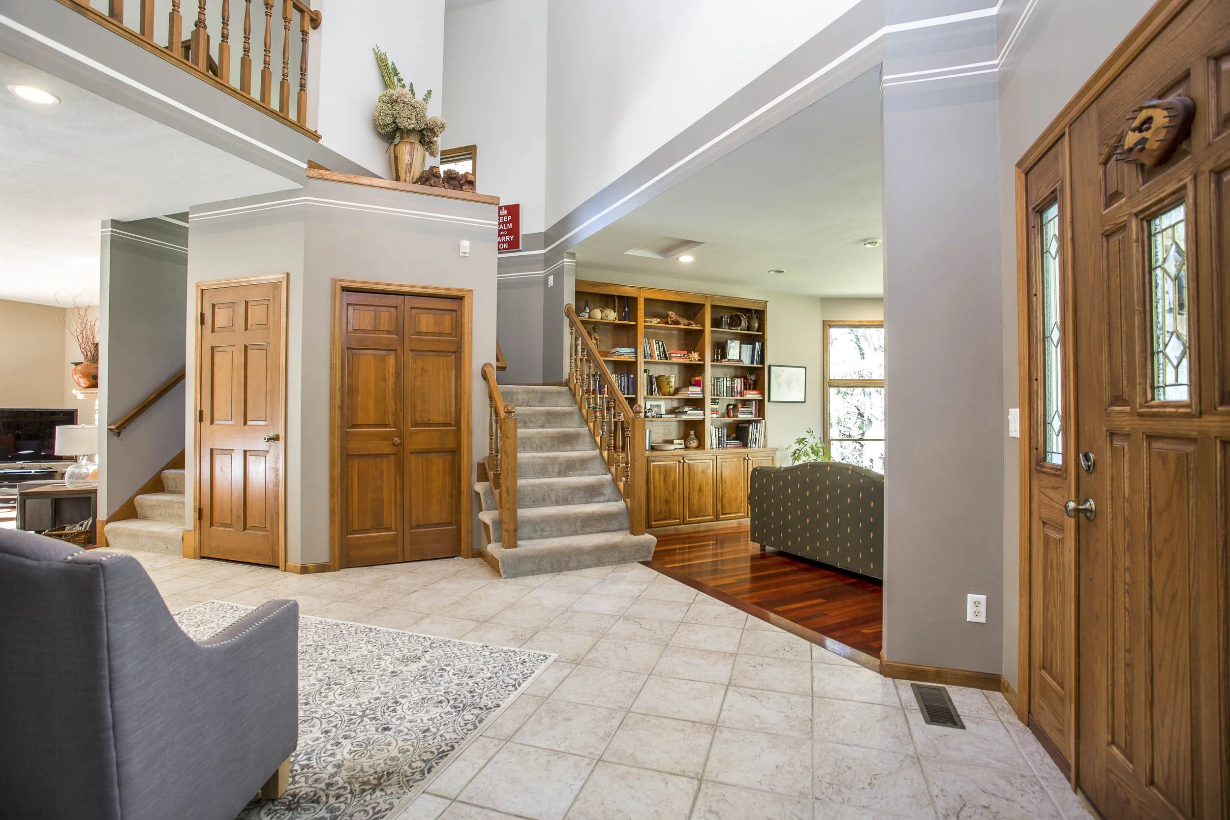 living room architecture photography