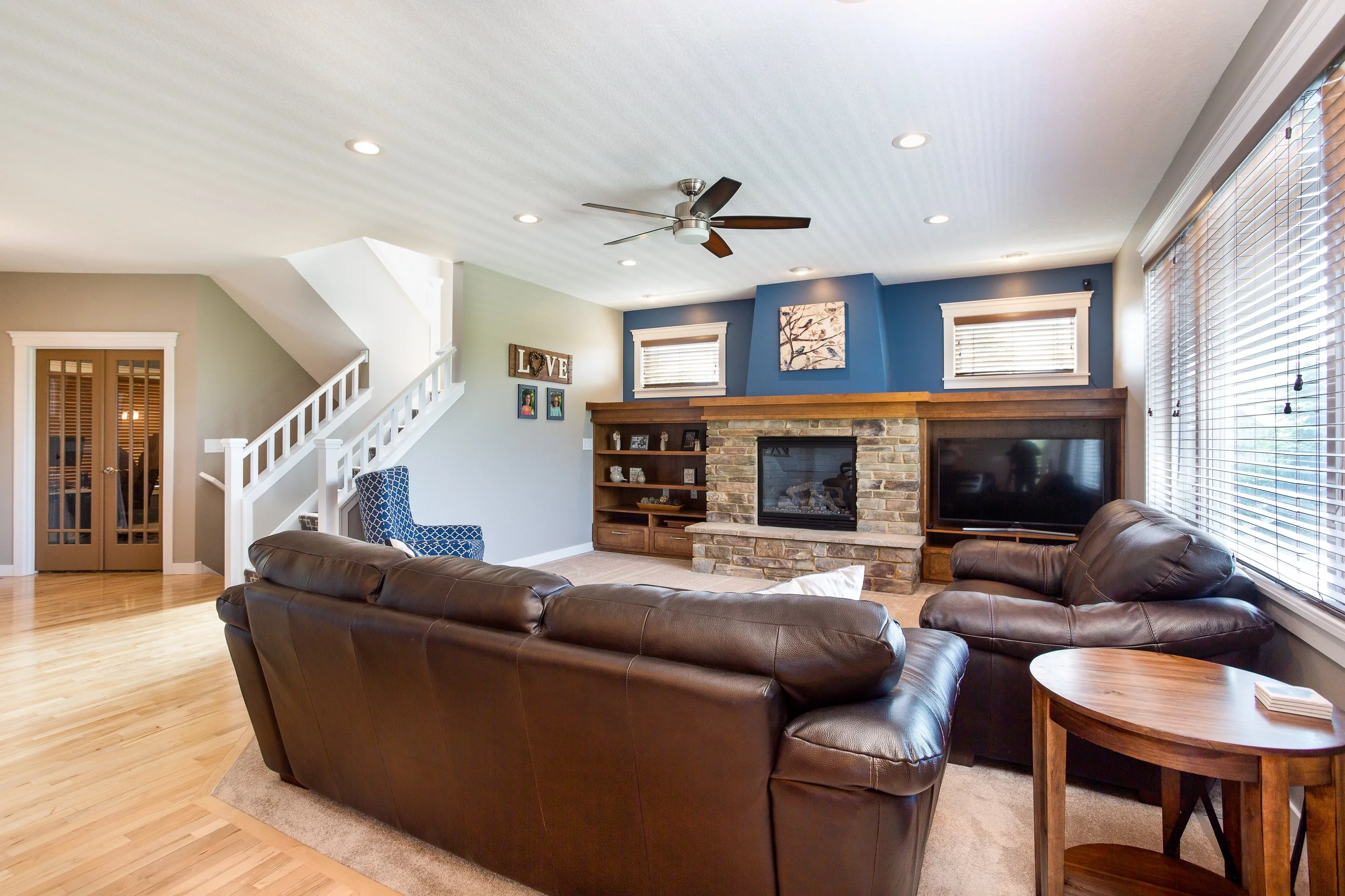 stillwater mn home, living room