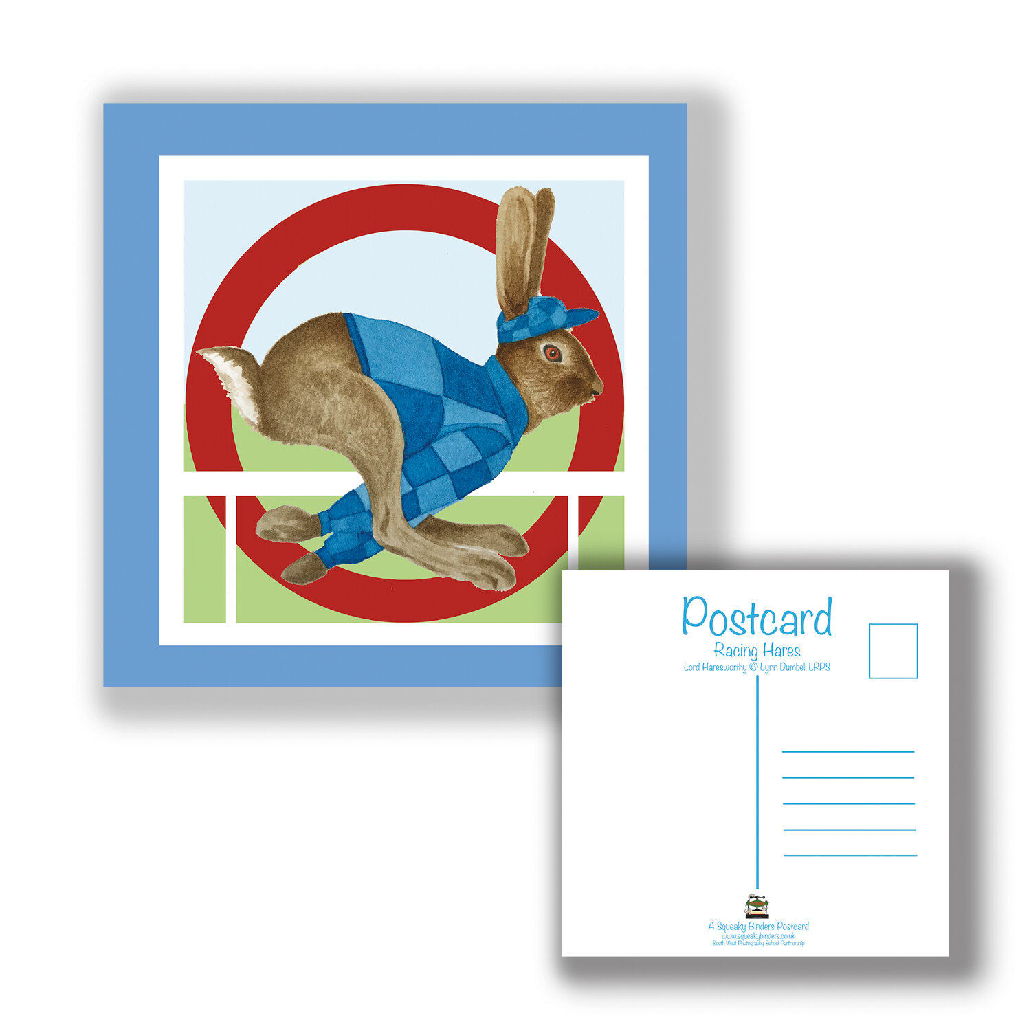 PCSQ_Postcard_RACING_HARES_Racing_Colours_Blue.jpg