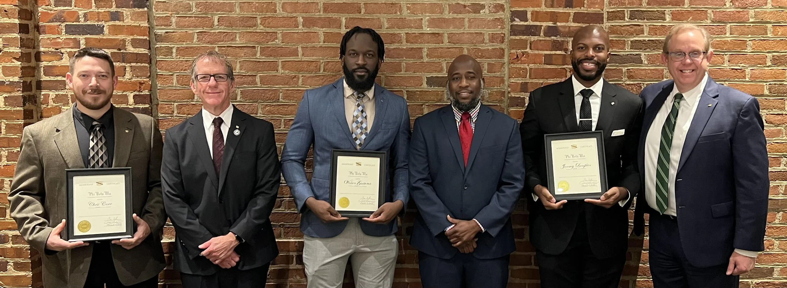 Congratulations to our New Members