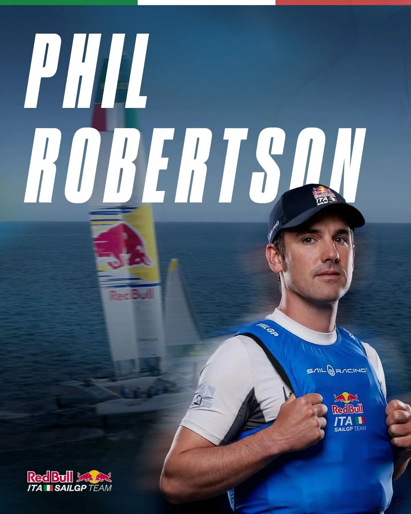 Next chapter 🇮🇹 👊 Excited to be joining the @redbullitasailgp team alongside some very talented people. Can&rsquo;t wait to hit the water again in @sailgp
