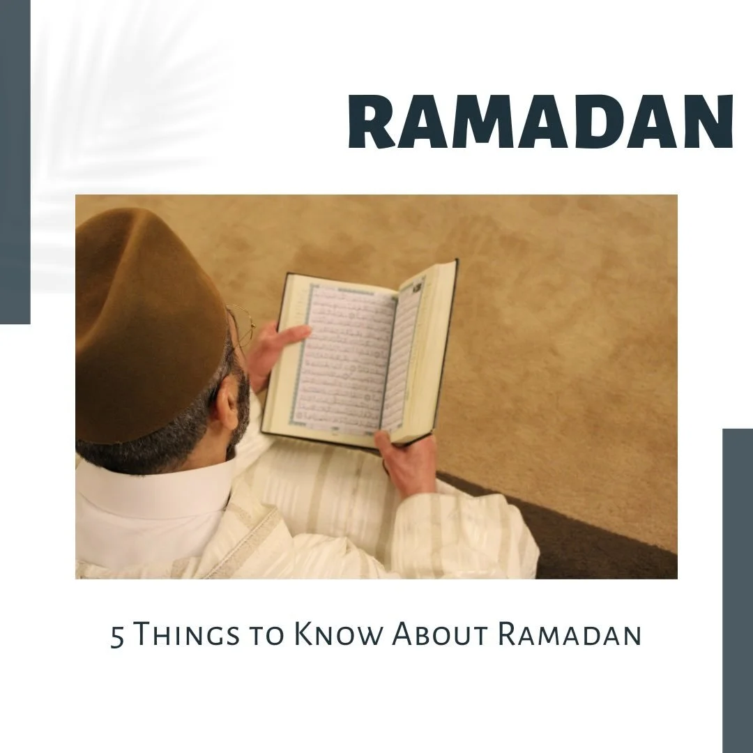 Five helpful things to know about Ramadan: 
1. Ramadan is the most important month in Islam. During this month, many focus on strengthening their relationship with God through prayer, self-discipline and reflection. Because of this, Ramadan shapes no