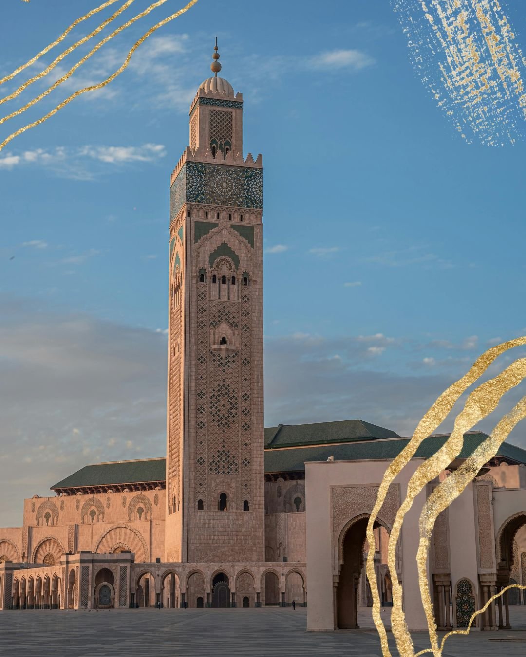 Have you visited the Hassan II Mosque?  Located in Casablanca, this mosque is the second largest function mosque in Africa and the 14th largest in the world. Under the guidance of King Hassan II it was completed in 1993 by Moroccan artists all over t