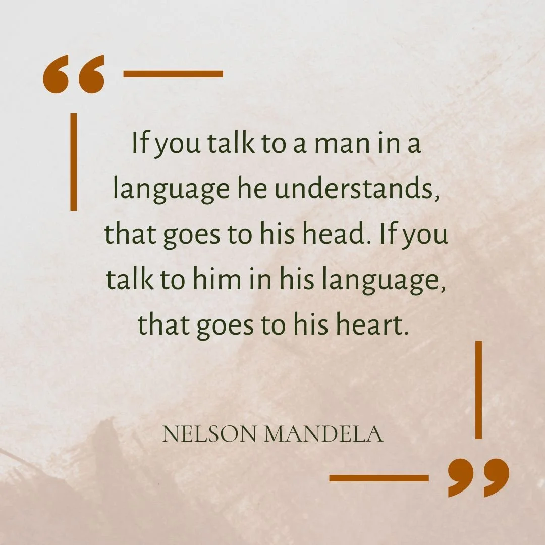 Nelson Mandela once said, "If you talk to a man in a language he understands, that goes to his head. If you talk to him in his language, that goes to his heart." 

This is why it matters to learn languages when you travel, because speaking 