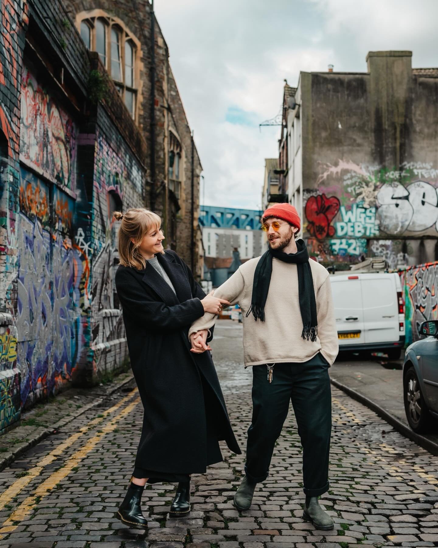 Amber &amp; Jordan | Engagement session in Stokes Croft

What a way to spend a Saturday morning in Bristol, spotting graffiti and chatting about wedding plans. Engagement photos aren&rsquo;t just a way of capturing your excitement in the lead up to y