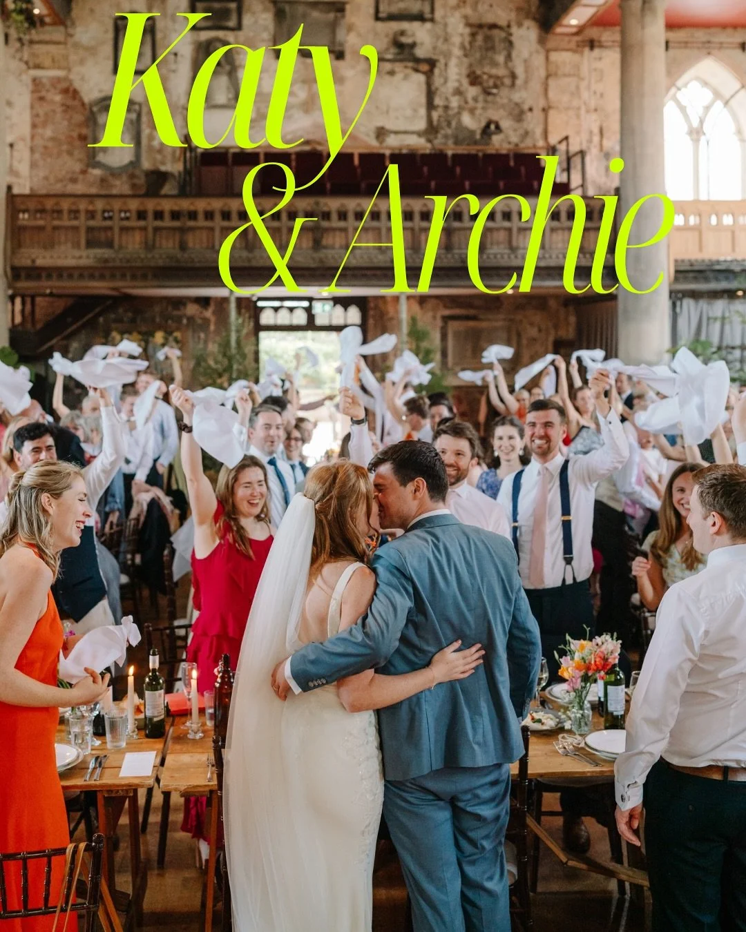 Katy &amp; Archie at The Mount Without

A beautiful chilled wedding day in Bristol&rsquo;s coolest wedding venue @themountwithout_events complete with a stunning and relaxed ceremony led by @tlc.ceremonies and incredible Italian food by @bianchisgrou
