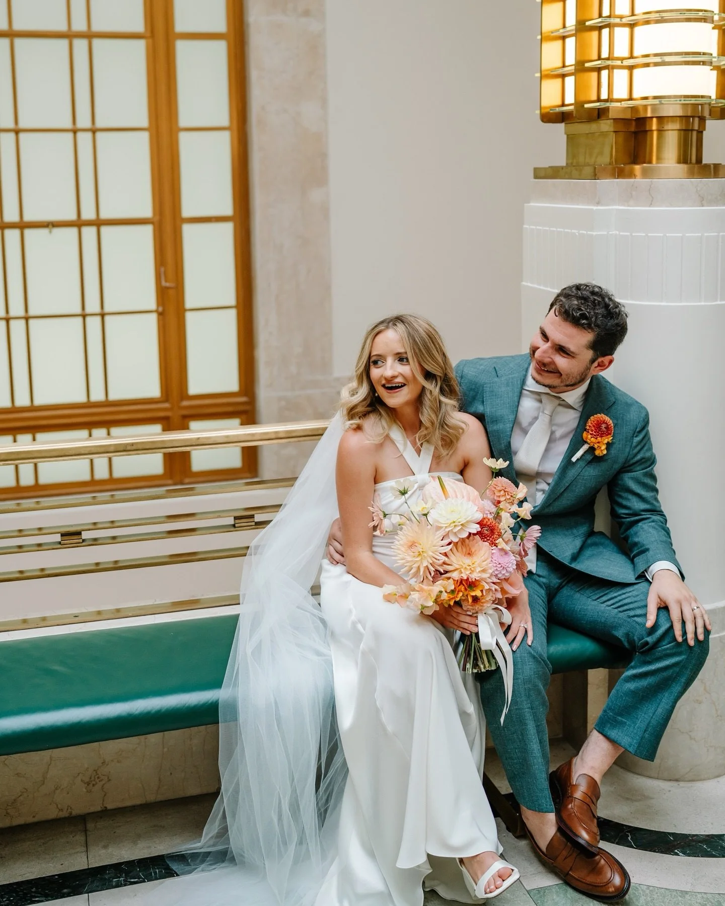 Sarah &amp; Ash | Hackney Town Hall 

Part one because this ceremony deserves its own moment.

Hackney is one of my favourite London Town halls and always has such a good atmosphere. Sarah &amp; Ash&rsquo;s ceremony was filled with personal touches, 