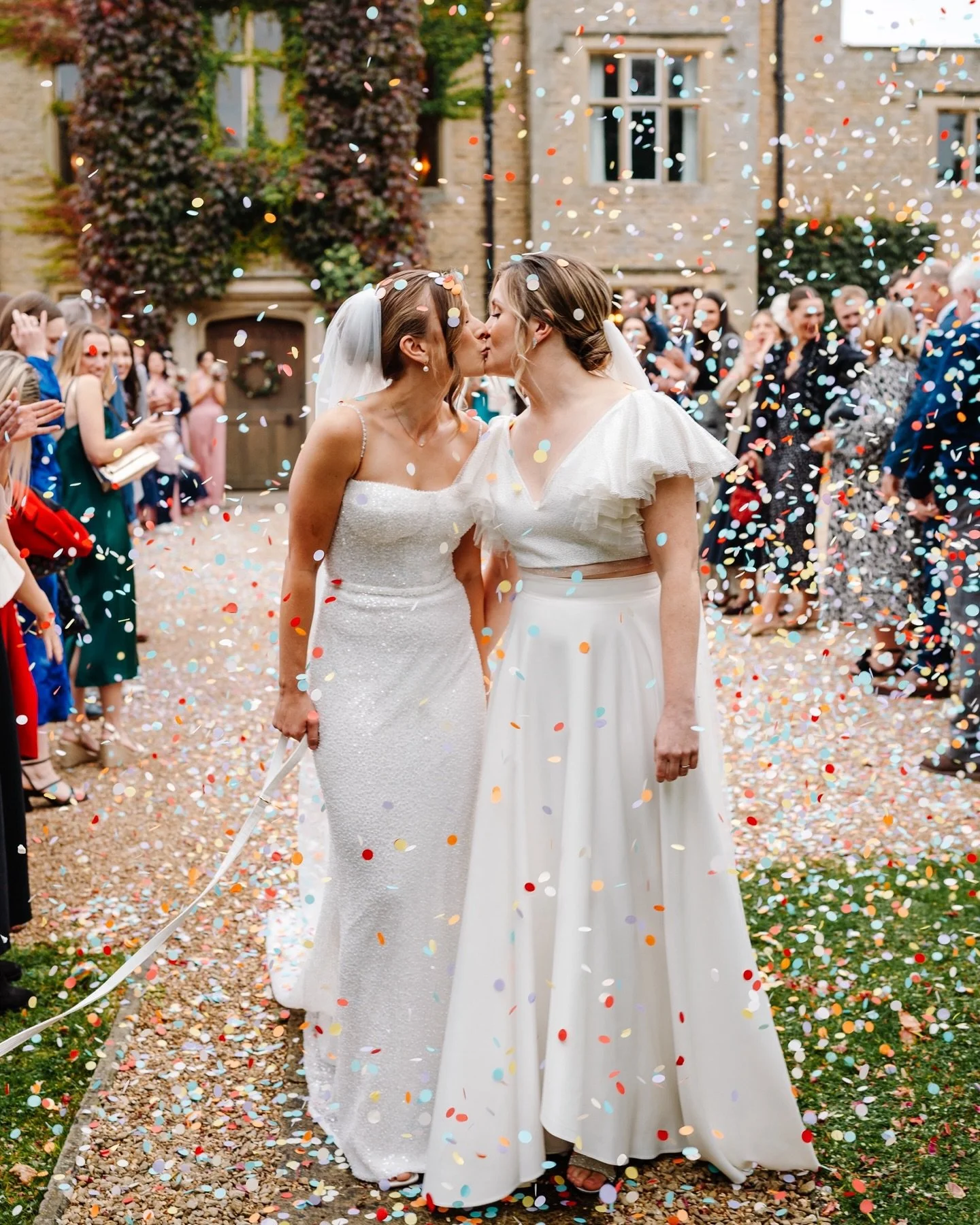 a year since 💘

Jess &amp; Danni&rsquo;s amazing wedding at @hyde_house topped my Instagram feed for the longest time and one year on it still hits! The whole day was centred around maximum amounts of fun and joy, with their cockapoo making a guest 