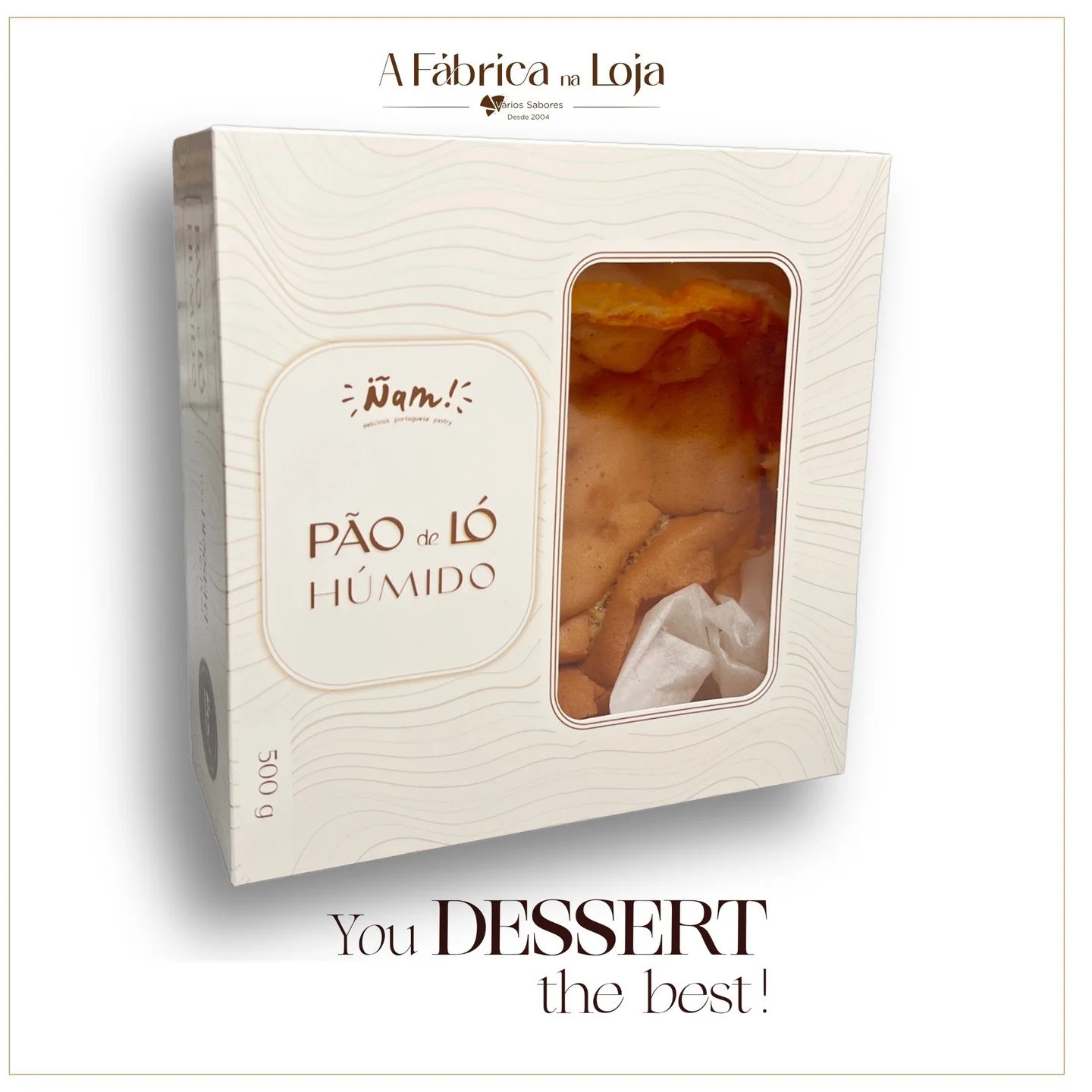 J&aacute; conhece a nova embalagem do nosso famoso e irresist&iacute;vel P&atilde;o de L&oacute;? #paodelo #sobremesas #doces #brigadeiros #bolos
#tartes #semifrios
#afabricanaloja #variossabores #ado&ccedil;amosasuavida