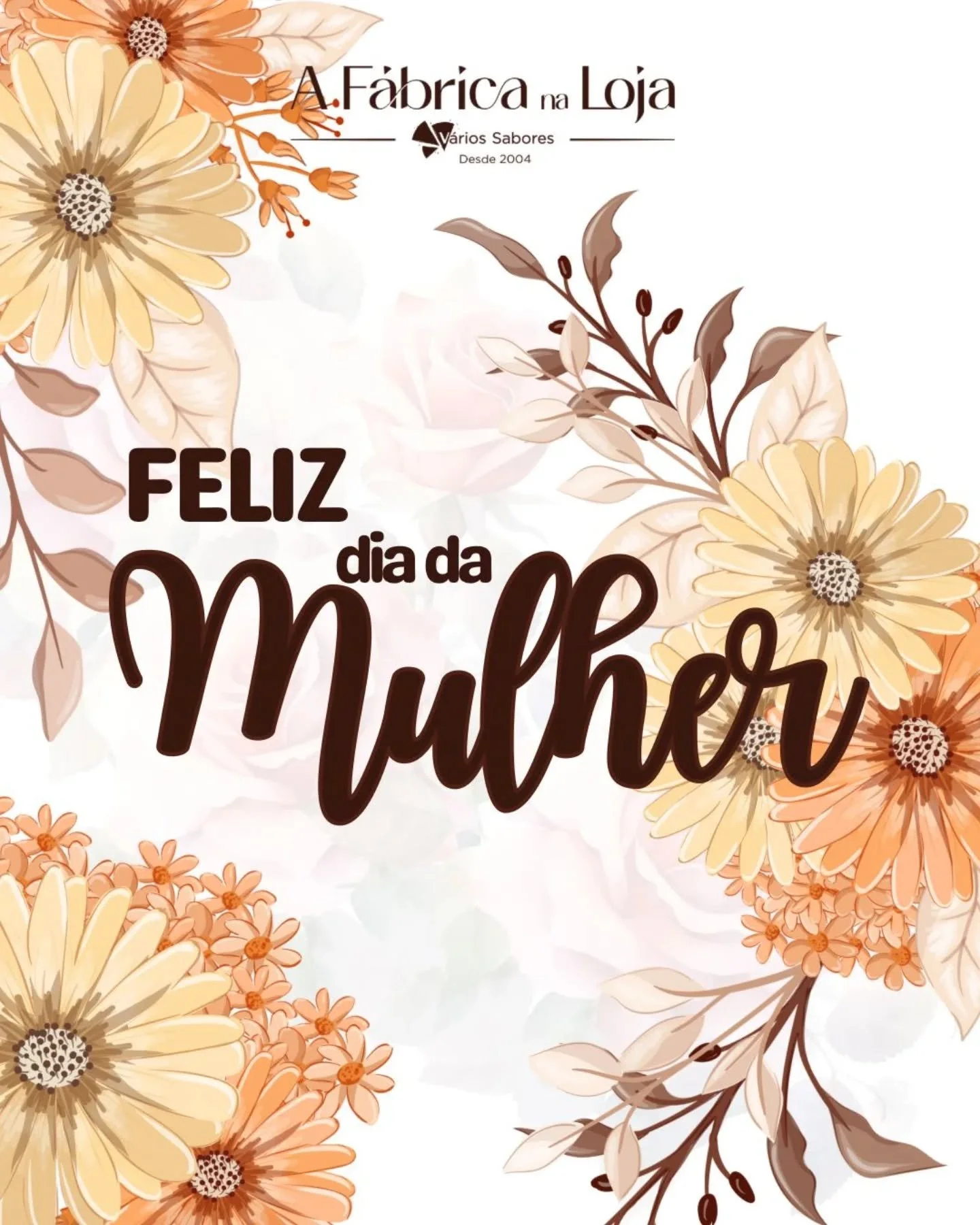 Hoje celebramos a do&ccedil;ura, a for&ccedil;a e a inspira&ccedil;&atilde;o de todas as mulheres. 🏵️✨
Tal como os nossos bolos que s&atilde;o feitos com dedica&ccedil;&atilde;o e carinho, tamb&eacute;m o mundo &eacute; mais doce gra&ccedil;as &agra