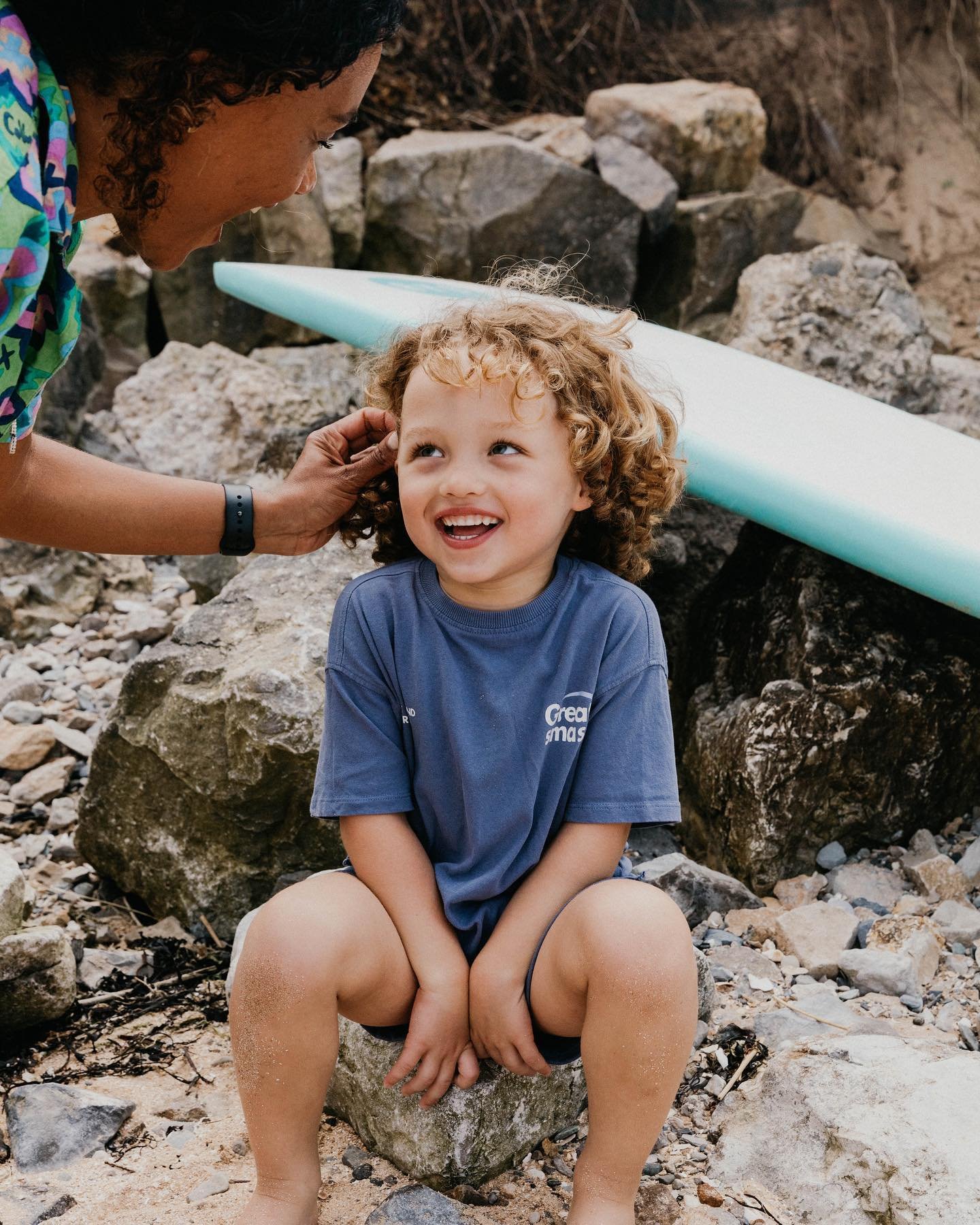 George and Albie at the seaside 💚💙

A gallery of photos bursting with personality.