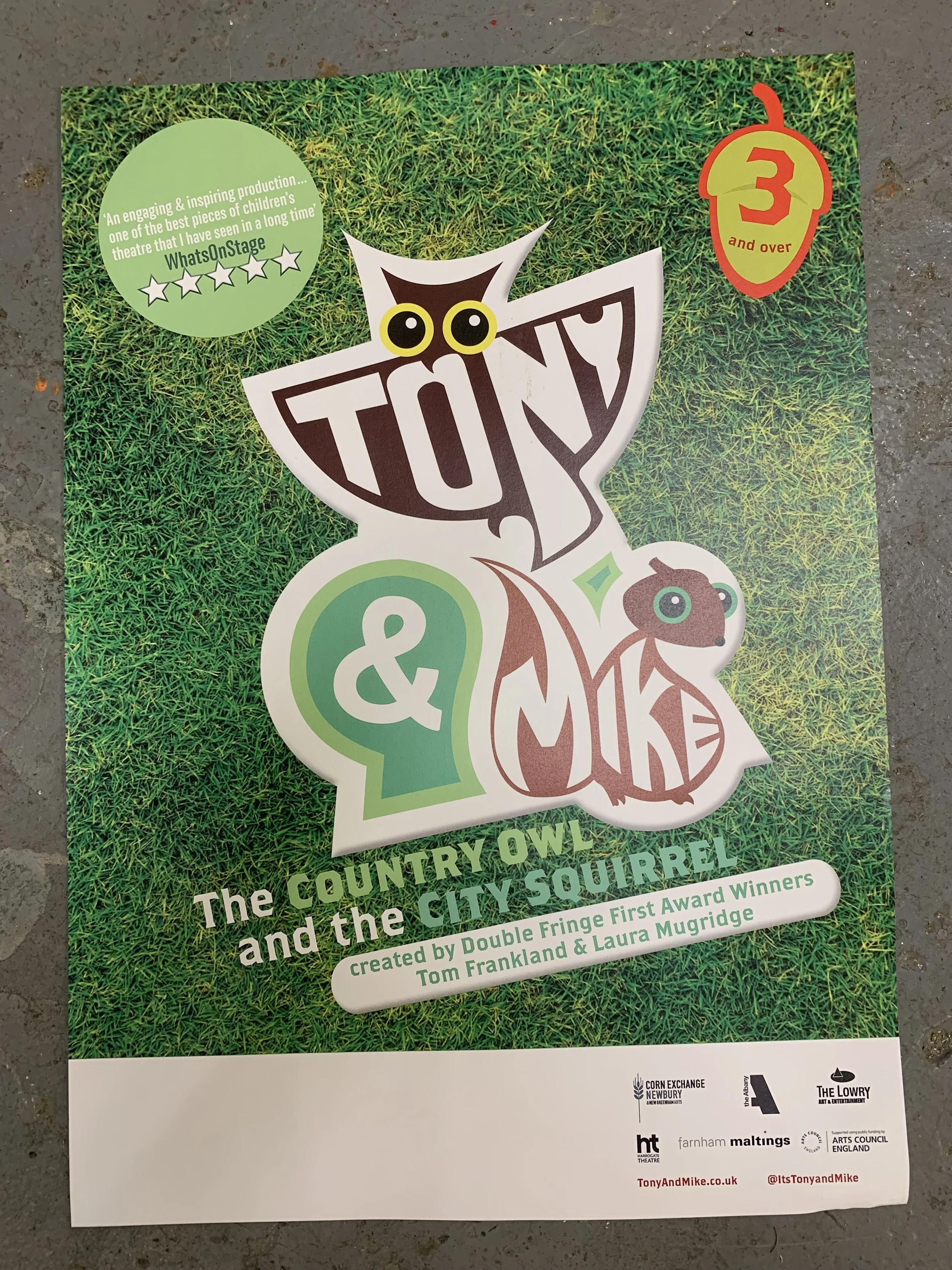 Tony & Mike, 2015 (Design, Keir Cooper)