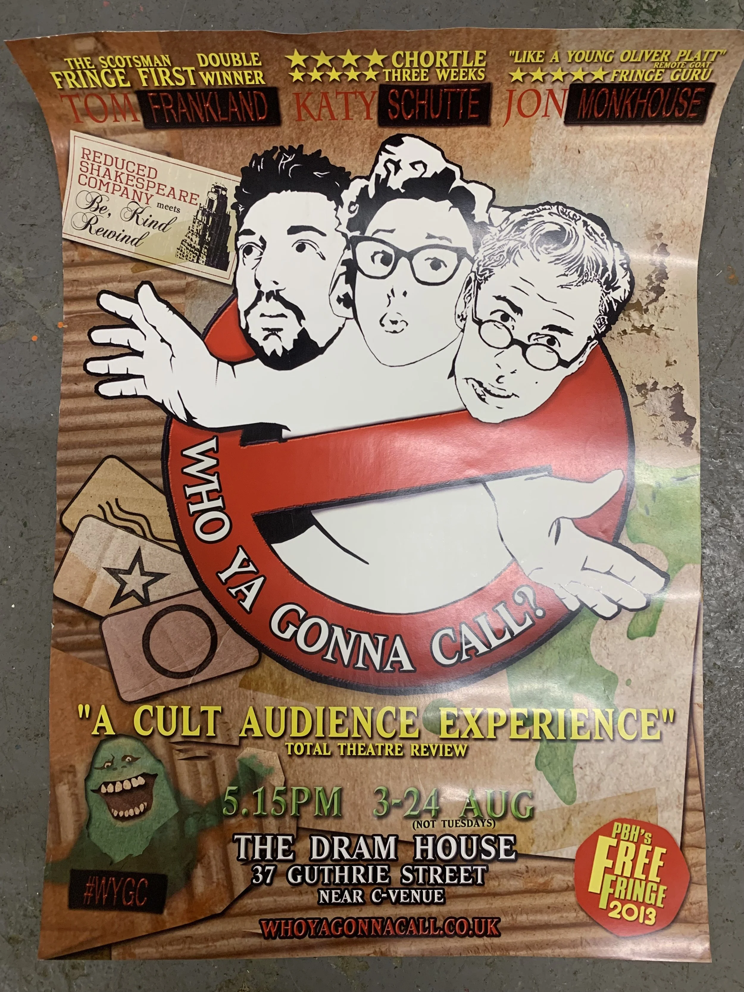 Who Ya Gonna Call 2? (Design, Jonathon Monkhouse)
