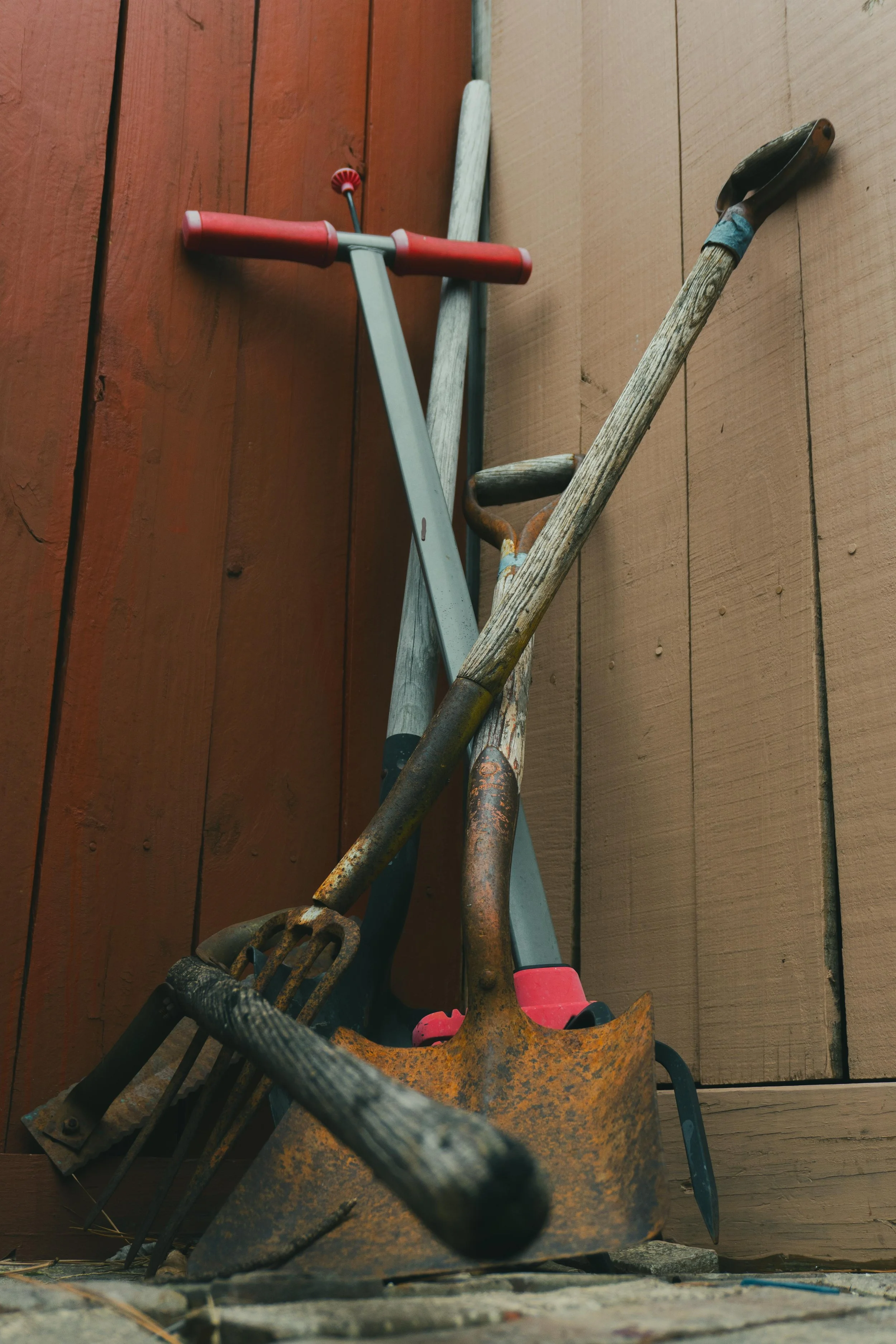 Garden Tool Spa Day!