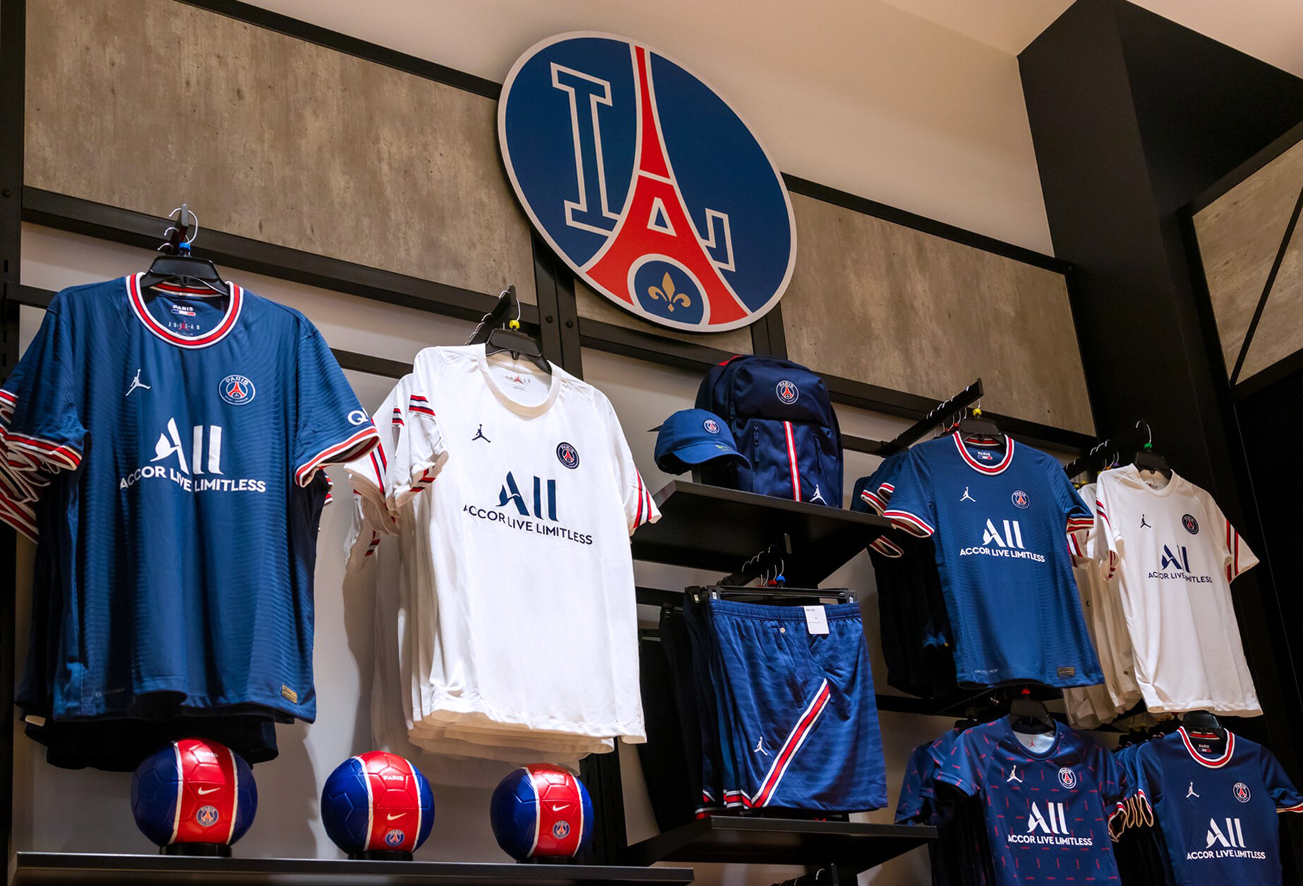 PSG's home jersey will feature the Jordan logo for the very first time