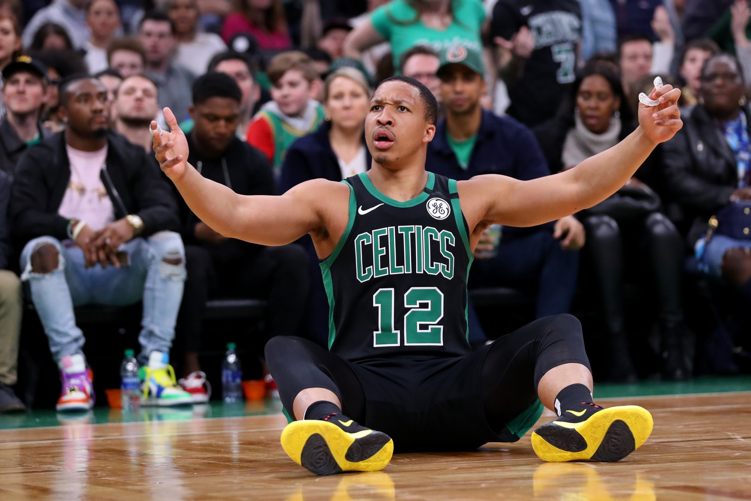 Hey Grant Williams, foot meet mouth