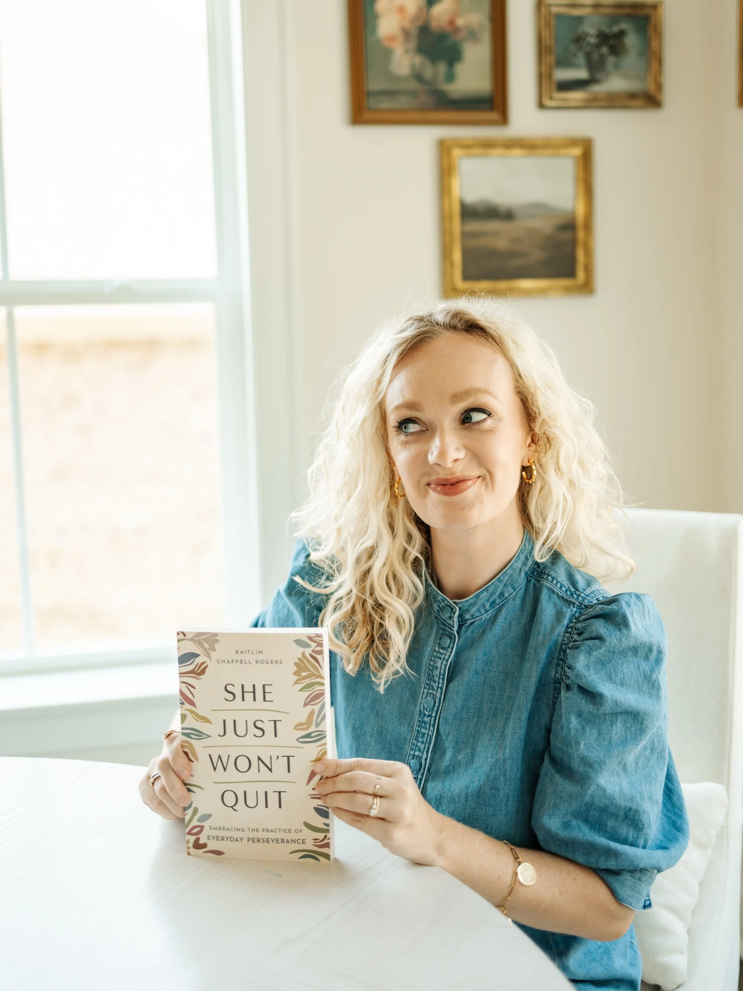 Today is honestly THE best day to pre-order &ldquo;She Just Won&rsquo;t Quit&rdquo; because pre-orders help first-time authors like me massively AND you&rsquo;ll get the book in two days on release day! 

If you feel defeated, burned out, bone-tired,