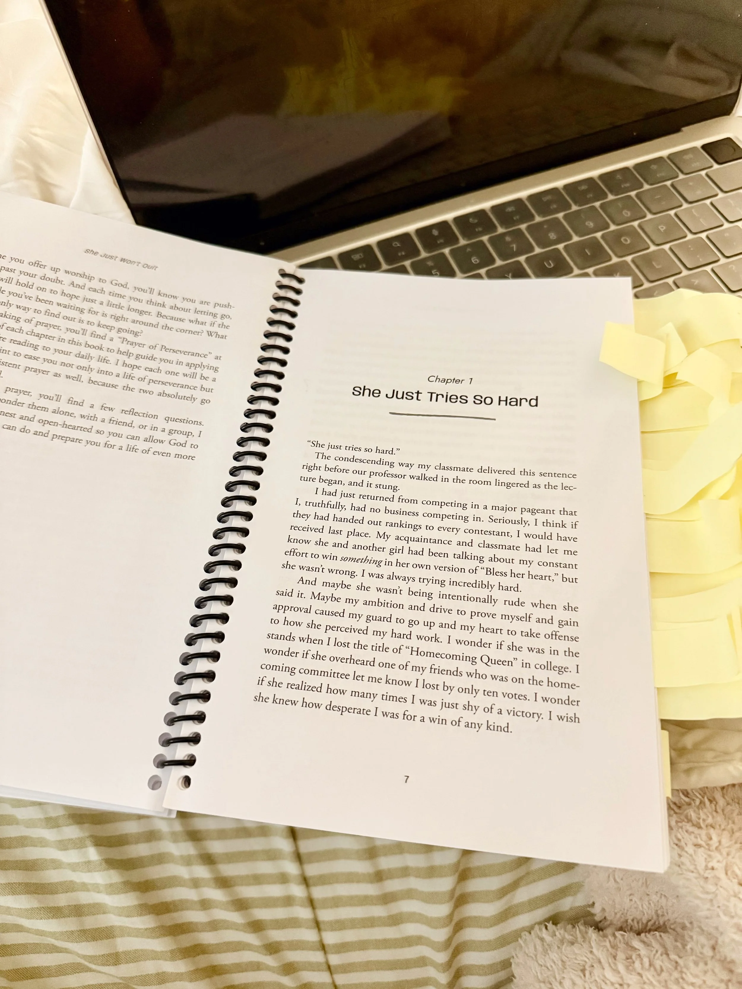 Tomorrow is the day. 

The words that have lived on my notes app, in my computer, in my head, and on my heart for years will be in your hands, printed and bound.

I&rsquo;m doing my best to be present in my body and actually experience all of this in
