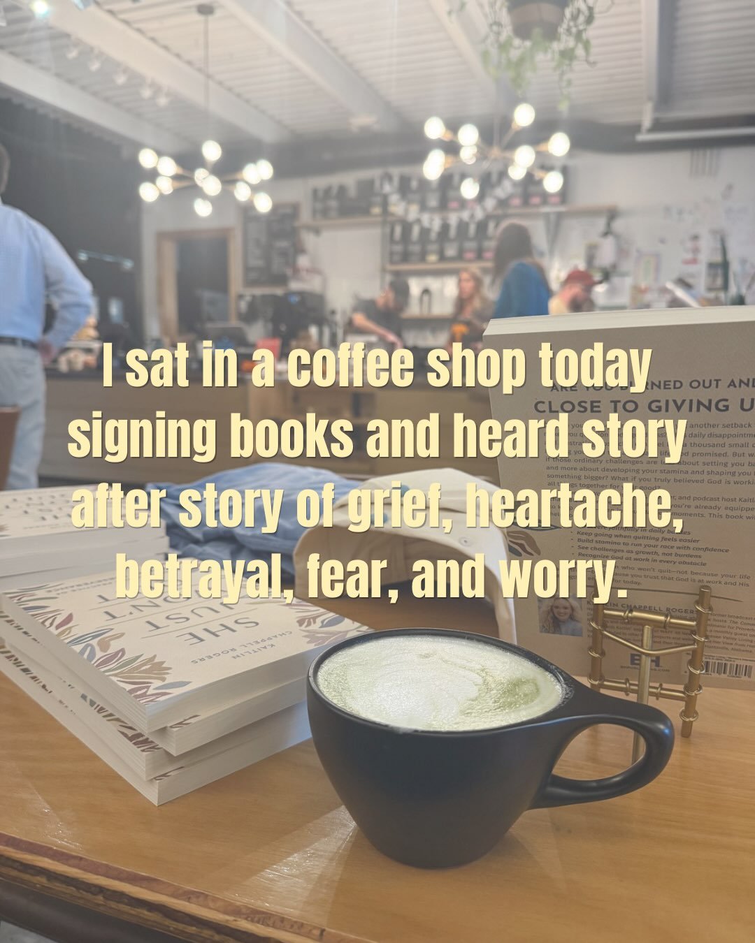 Everybody&rsquo;s got somethin&rsquo;.

Every person you encounter has struggles and scars, most of which you&rsquo;ll never see. 

But that means we all have stories to tell. We all have testimonies of God&rsquo;s goodness and the ability to encoura