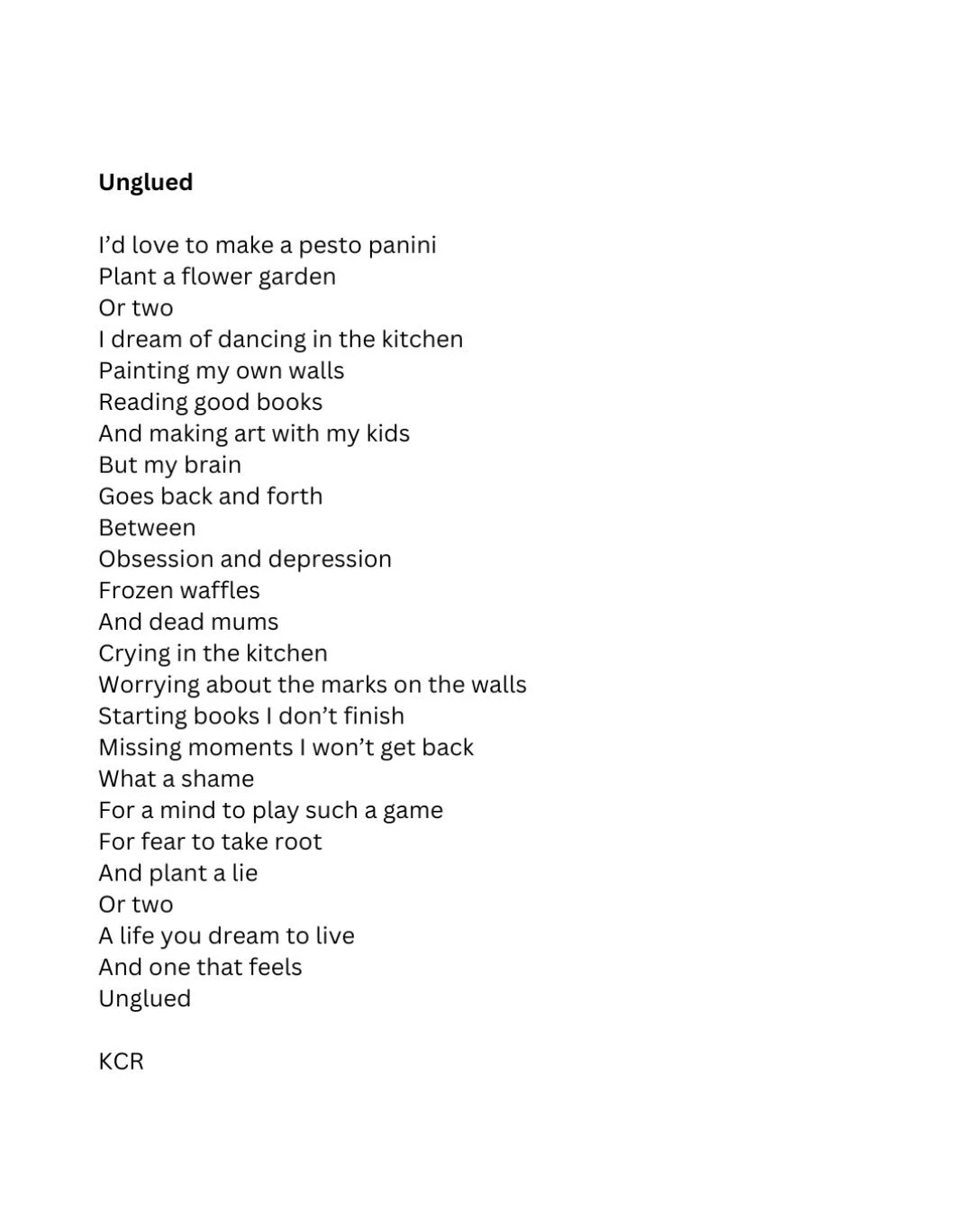 I struggle to find systems and rhythms to support a peaceful life. 

I see people doing it well and can&rsquo;t seem to figure it out. 

I&rsquo;m sure a lot of it is my own doing &mdash; distractions, poor time management, etc. 

But I&rsquo;m also 