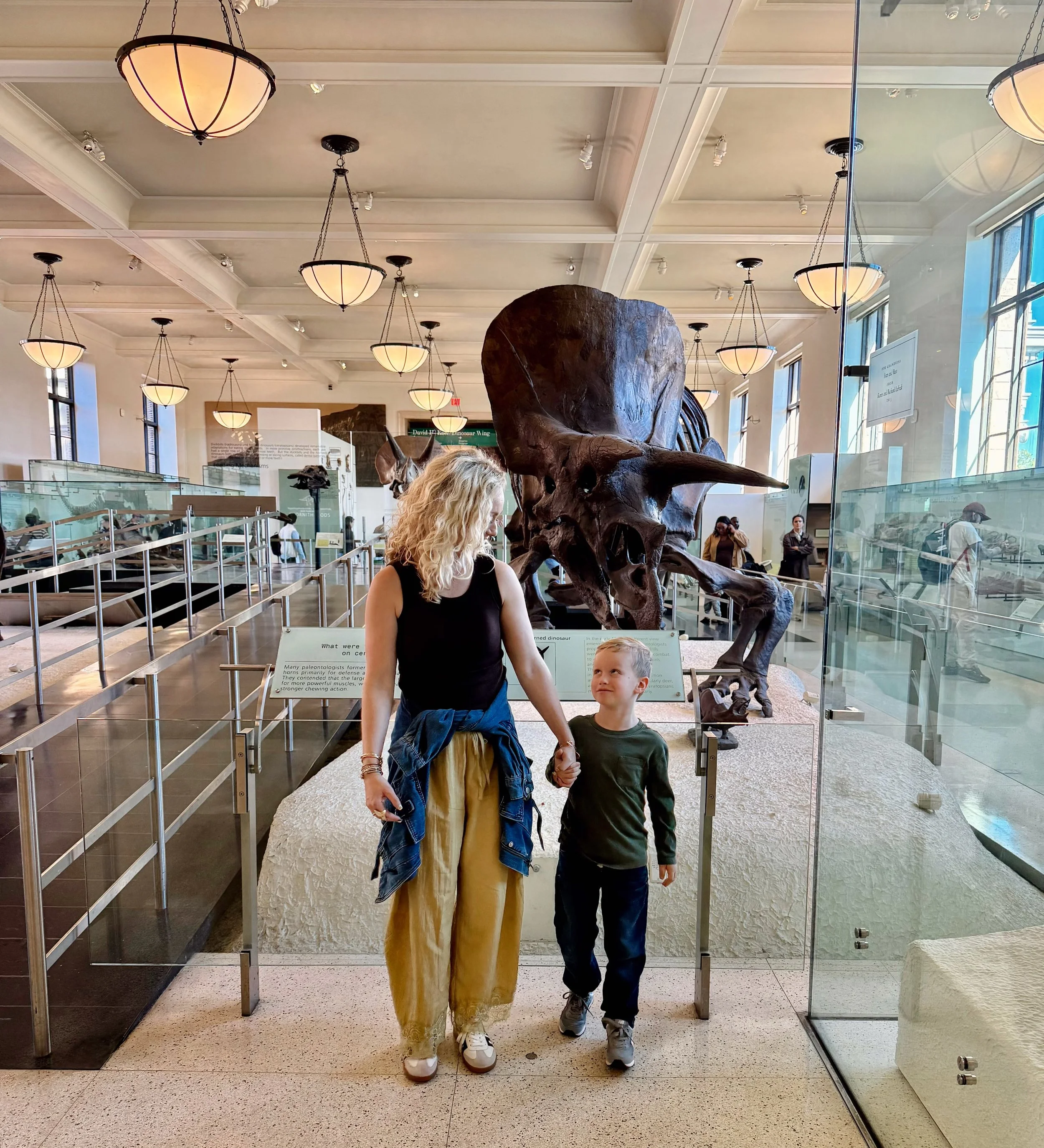 NYC PHOTO DUMP ✨ 

What a gift to get to take our biggest boy to the Big Apple for some one-on-one time and lots of exploring. 

He traveled like a champ, got the whole deck of trading cards from a @delta pilot (which we found out never happens!!), s