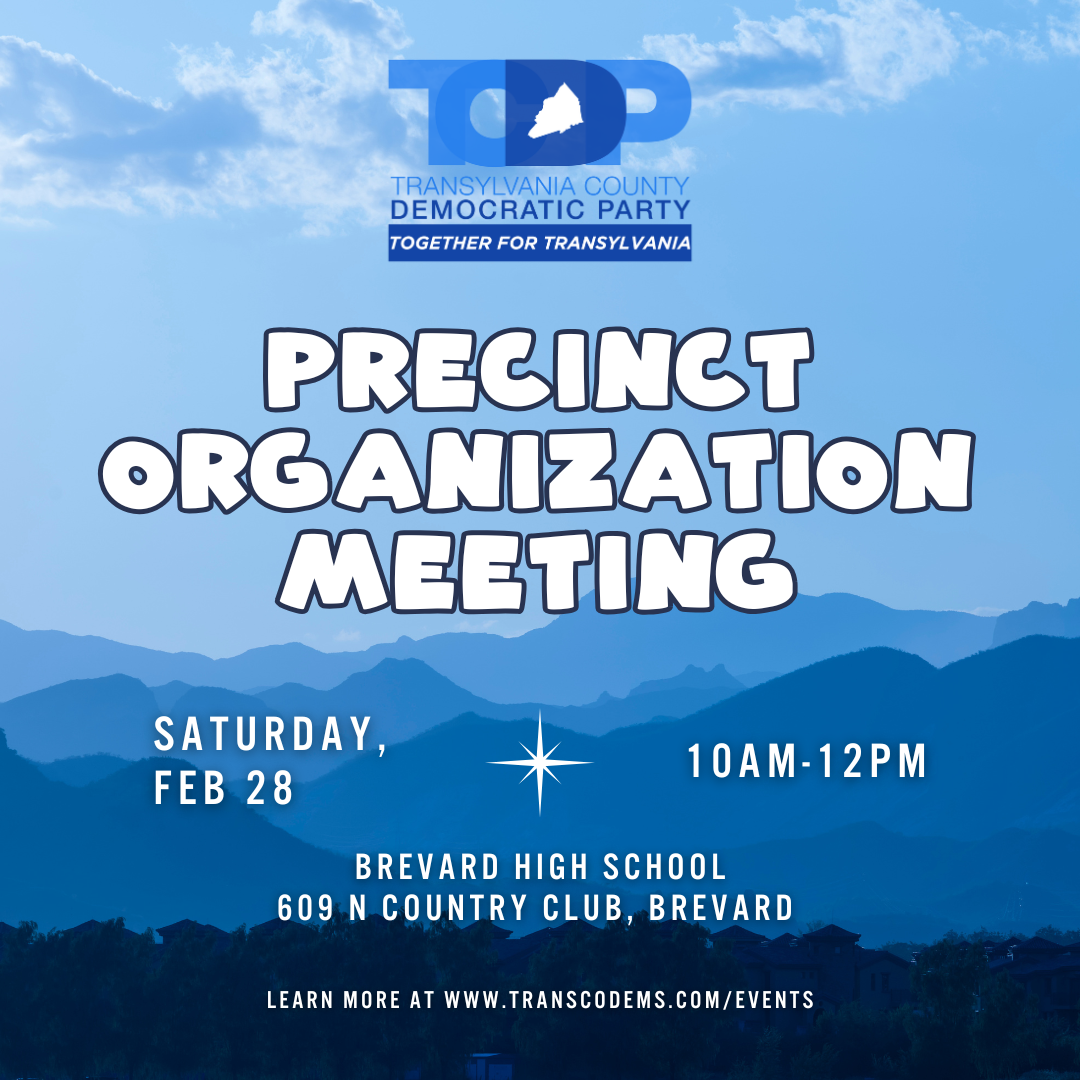 POM - Precinct Organization Meeting