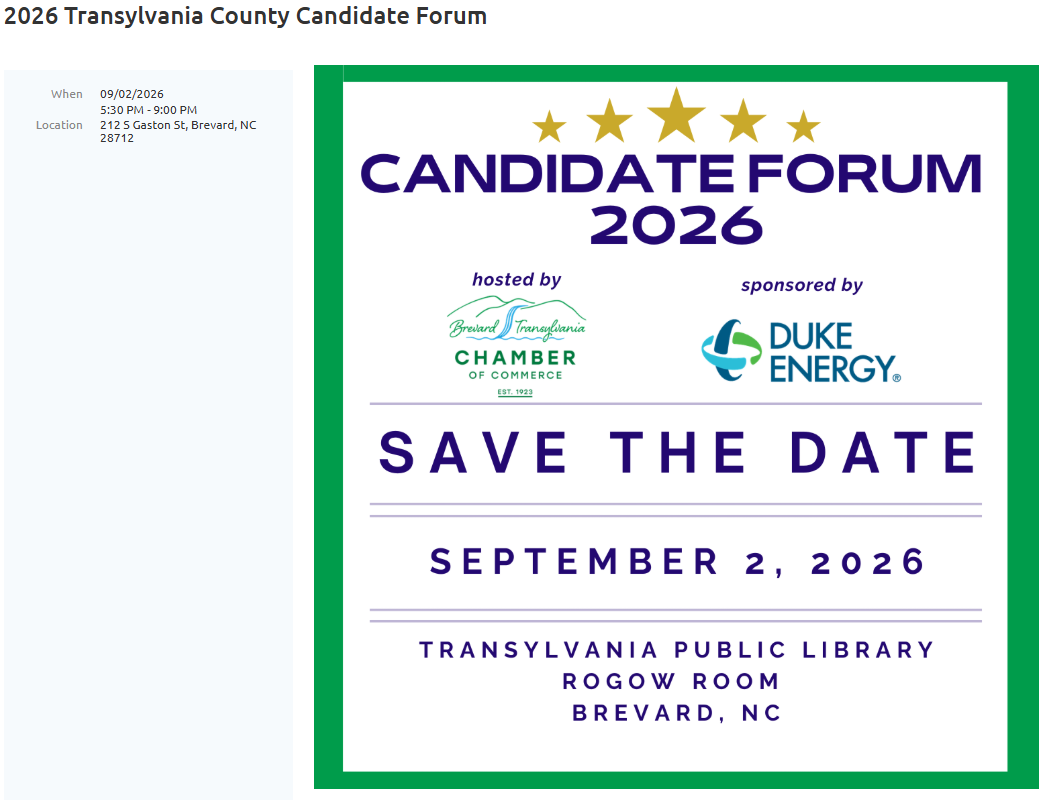 Candidate Forum